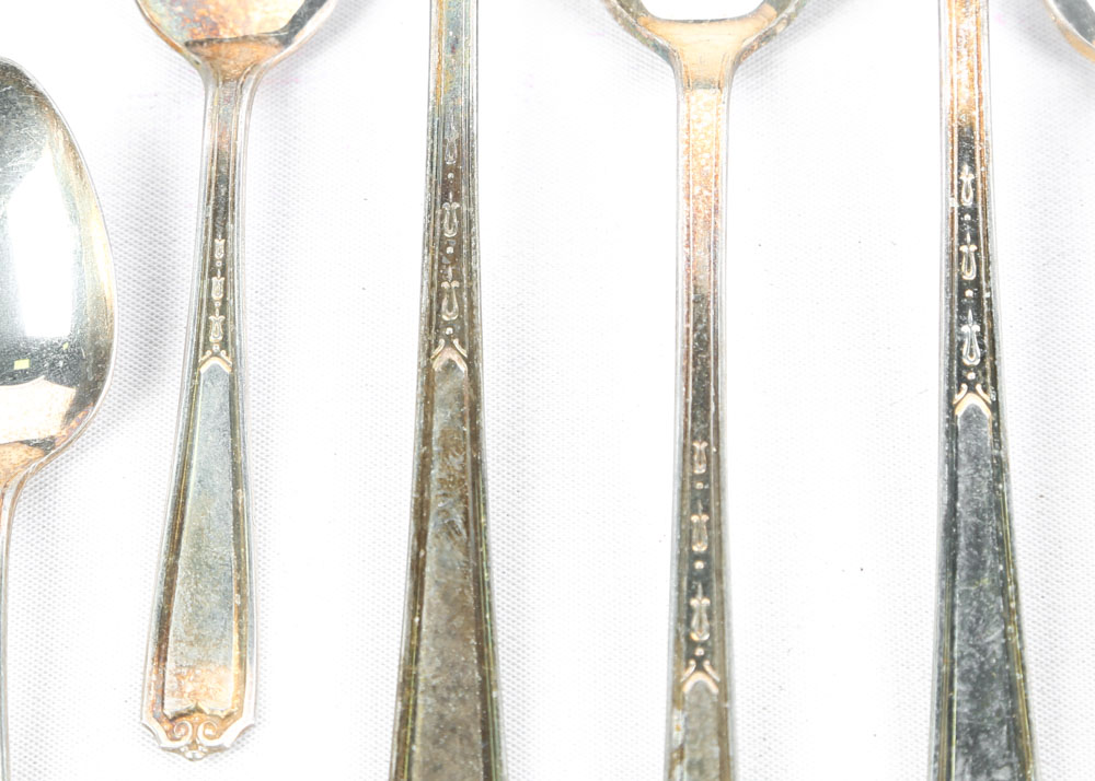 National Siver Company Vintage Plated Silver Flatware