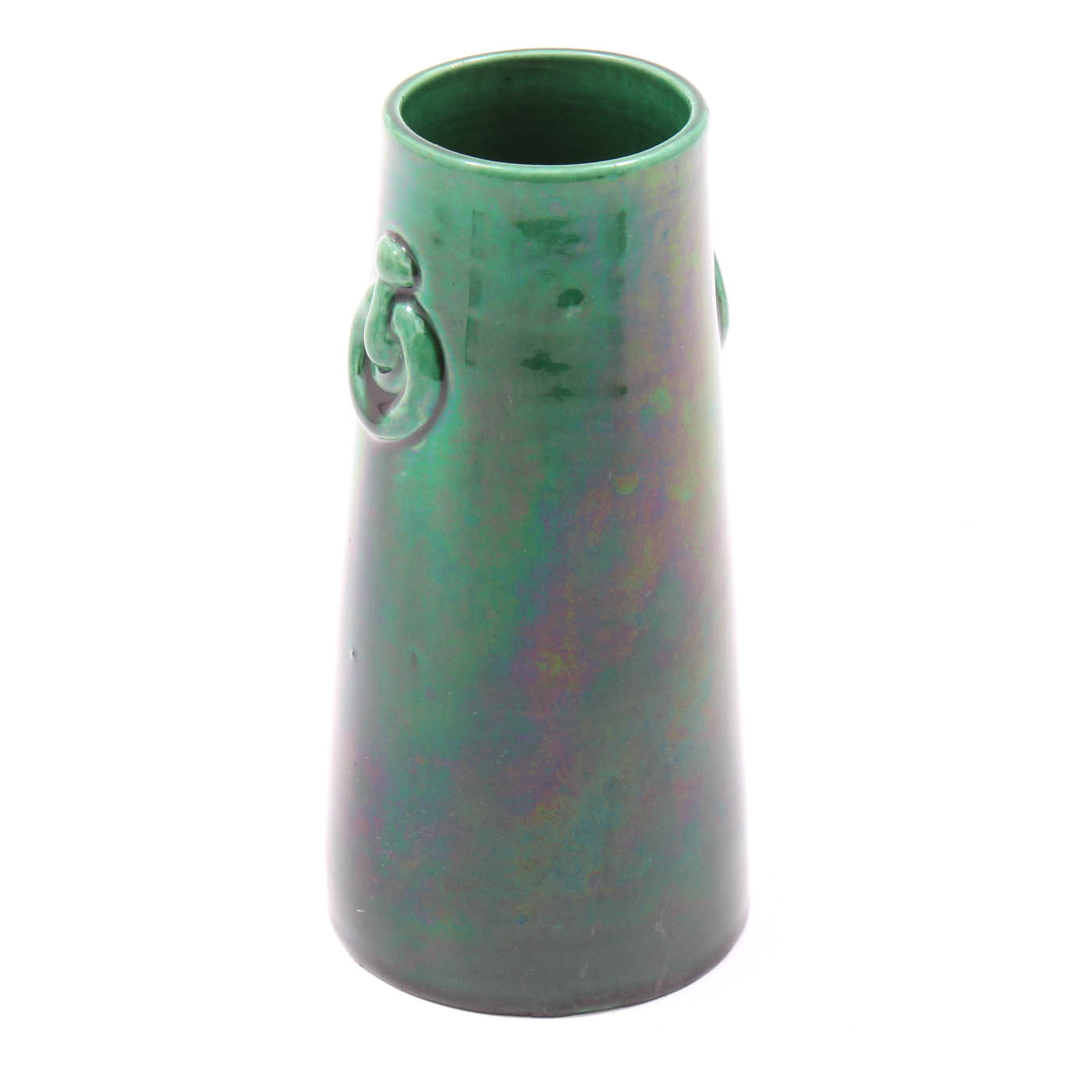 Antique Japanese Awaji Pottery Vase