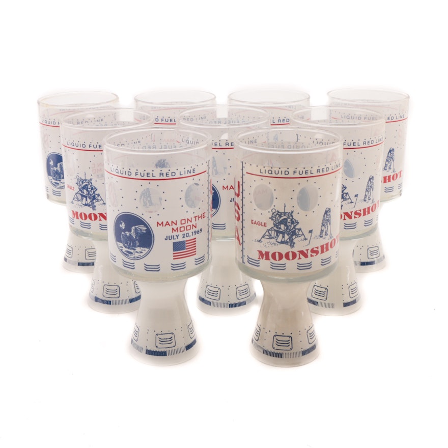 Set of Apollo 11 Drinking Glasses