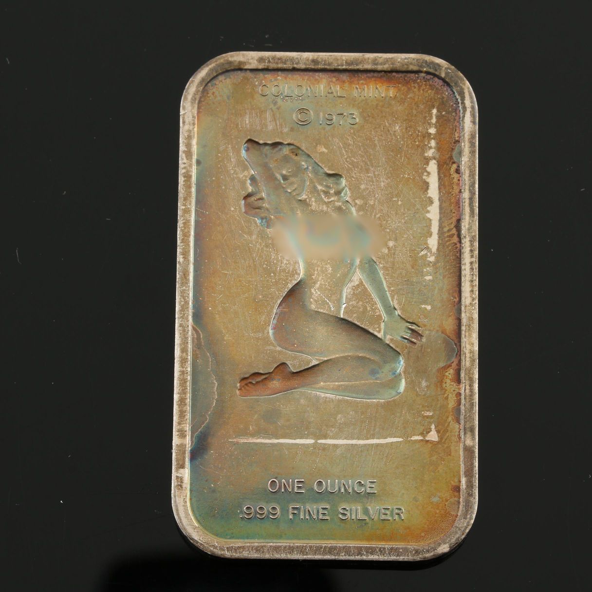 Marilyn Monroe Silver Ingot and Two Novelty Silver Coins