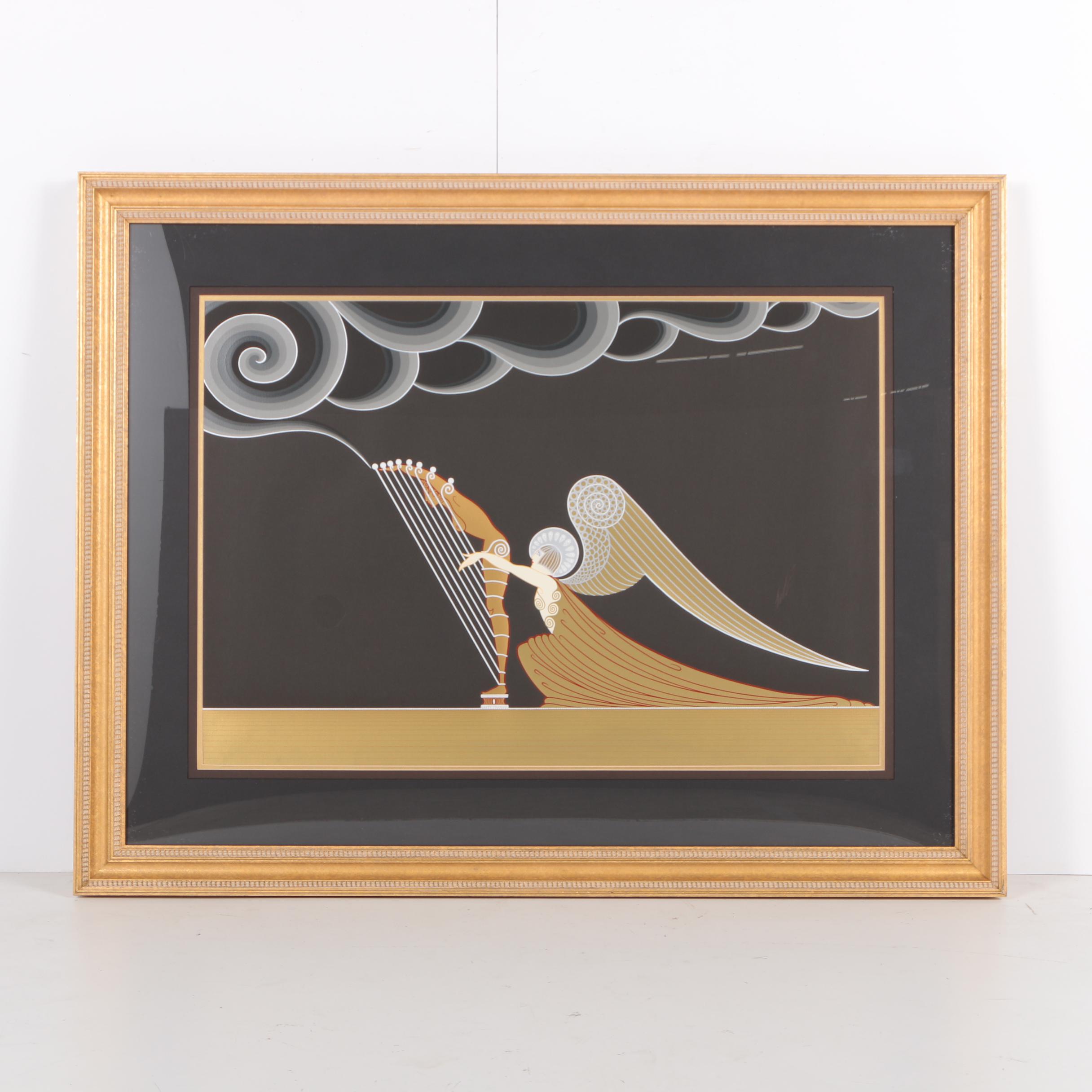 Erté Serigraph "The Angel"