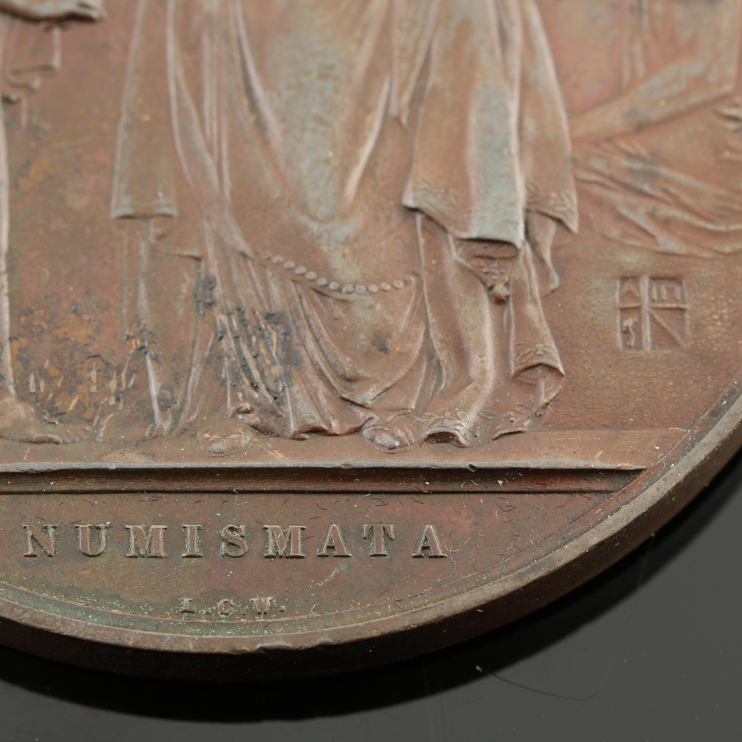 1855 Commemorative Richard Sainthill Numismatist Copper Medal