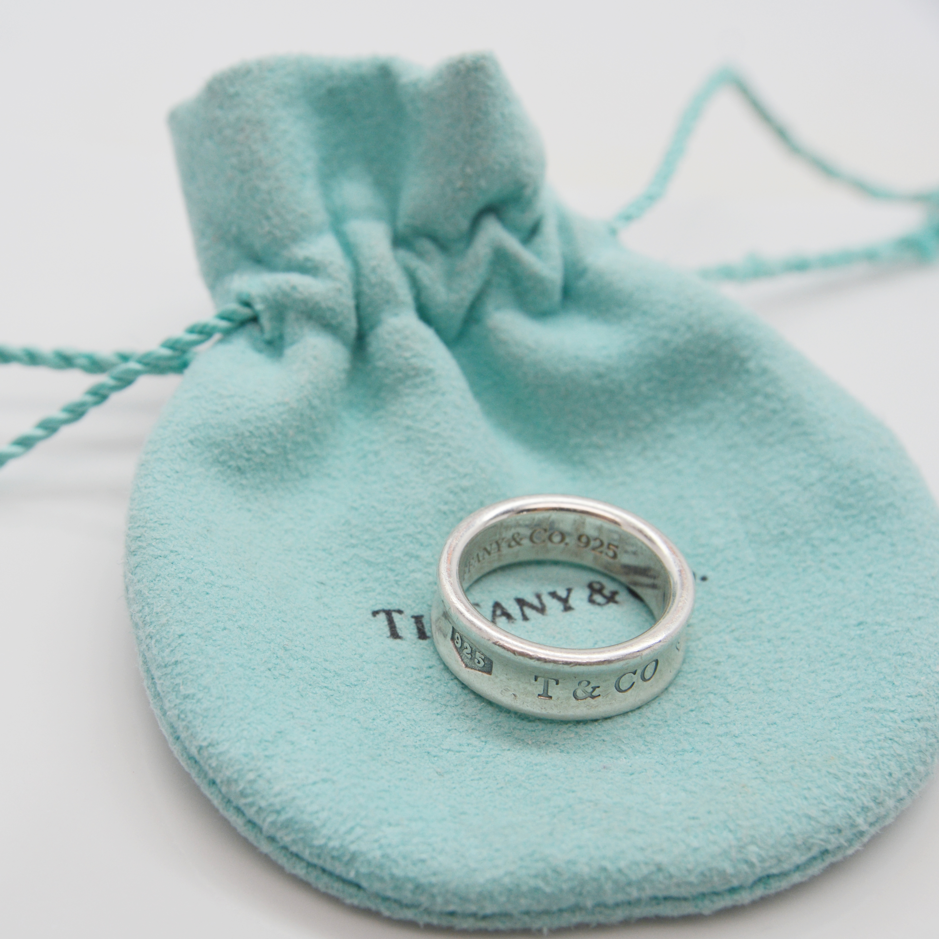 Tiffany & Co. Sterling Silver "1837" Ring