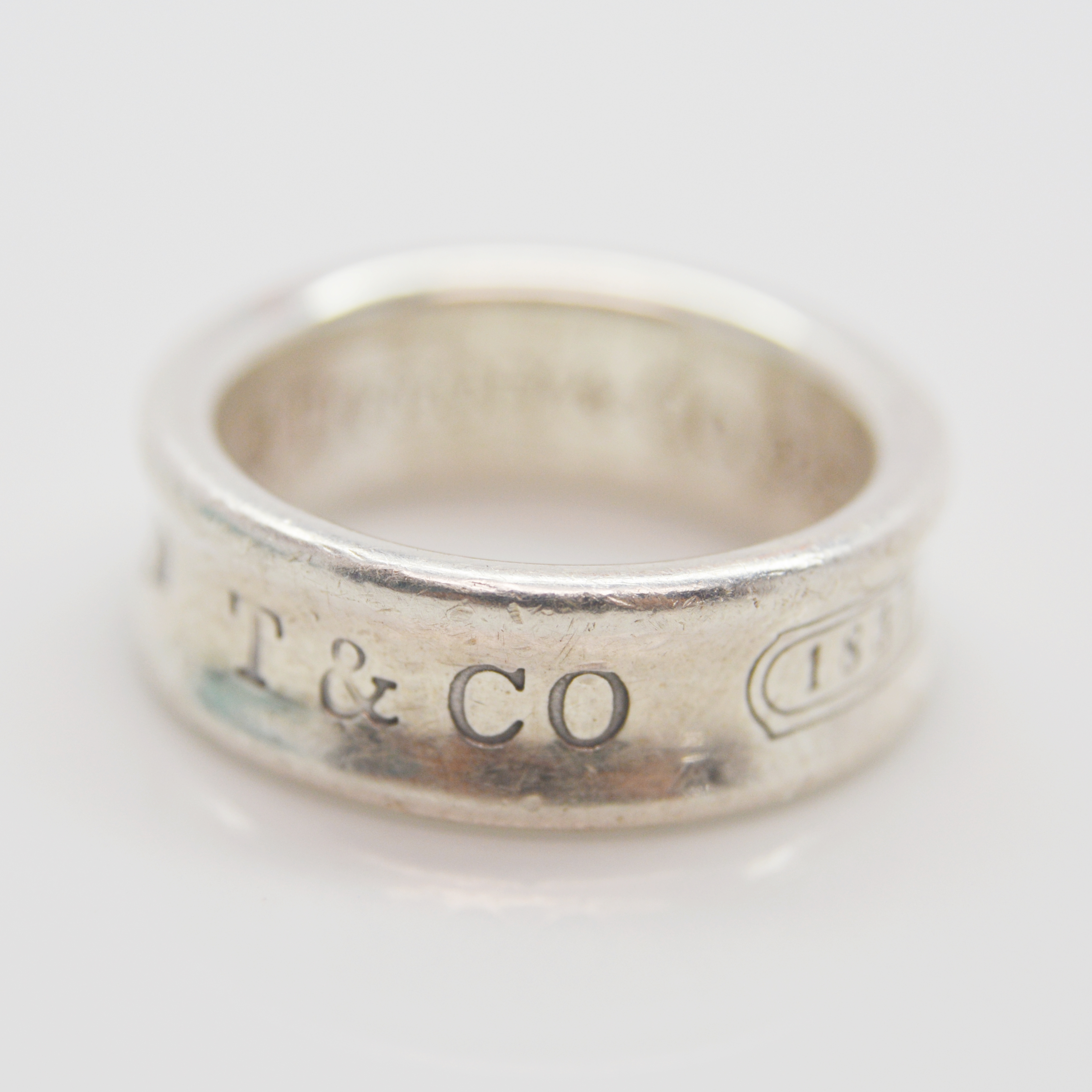 Tiffany & Co. Sterling Silver "1837" Ring