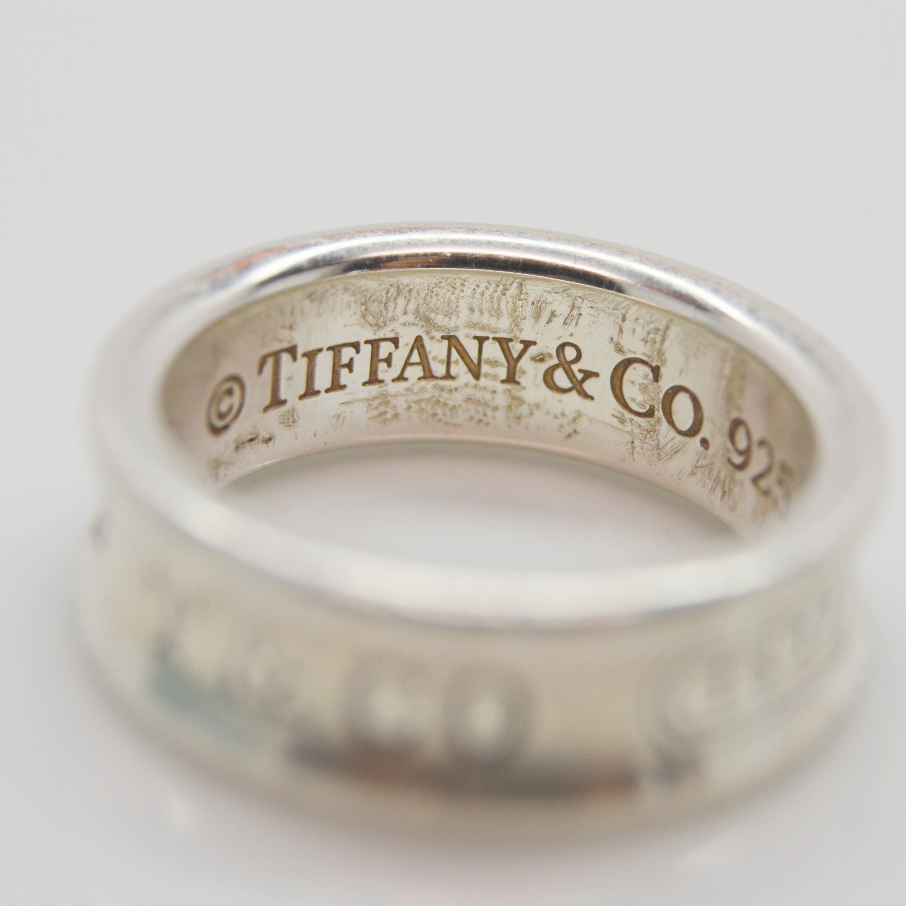 Tiffany & Co. Sterling Silver "1837" Ring