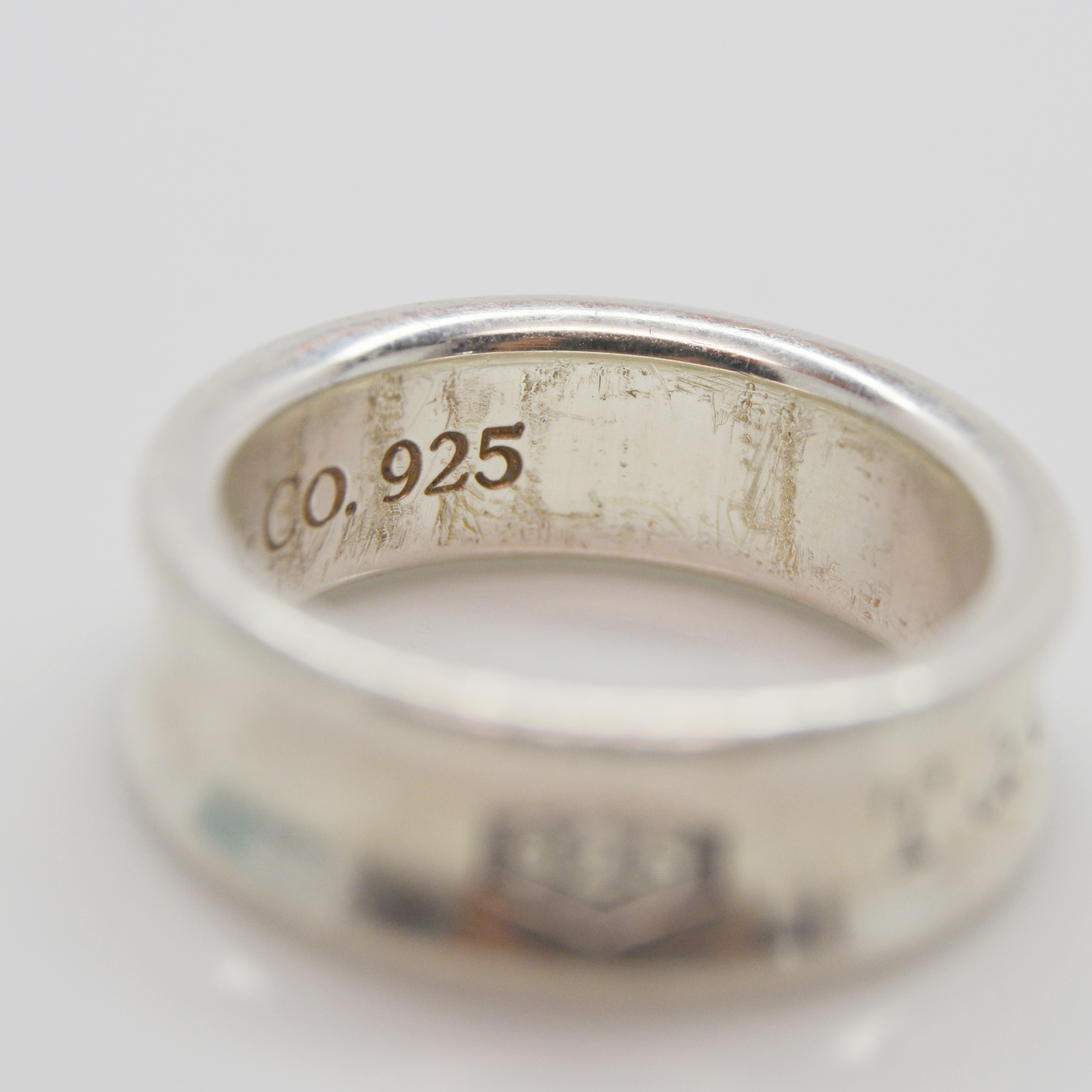 Tiffany & Co. Sterling Silver "1837" Ring