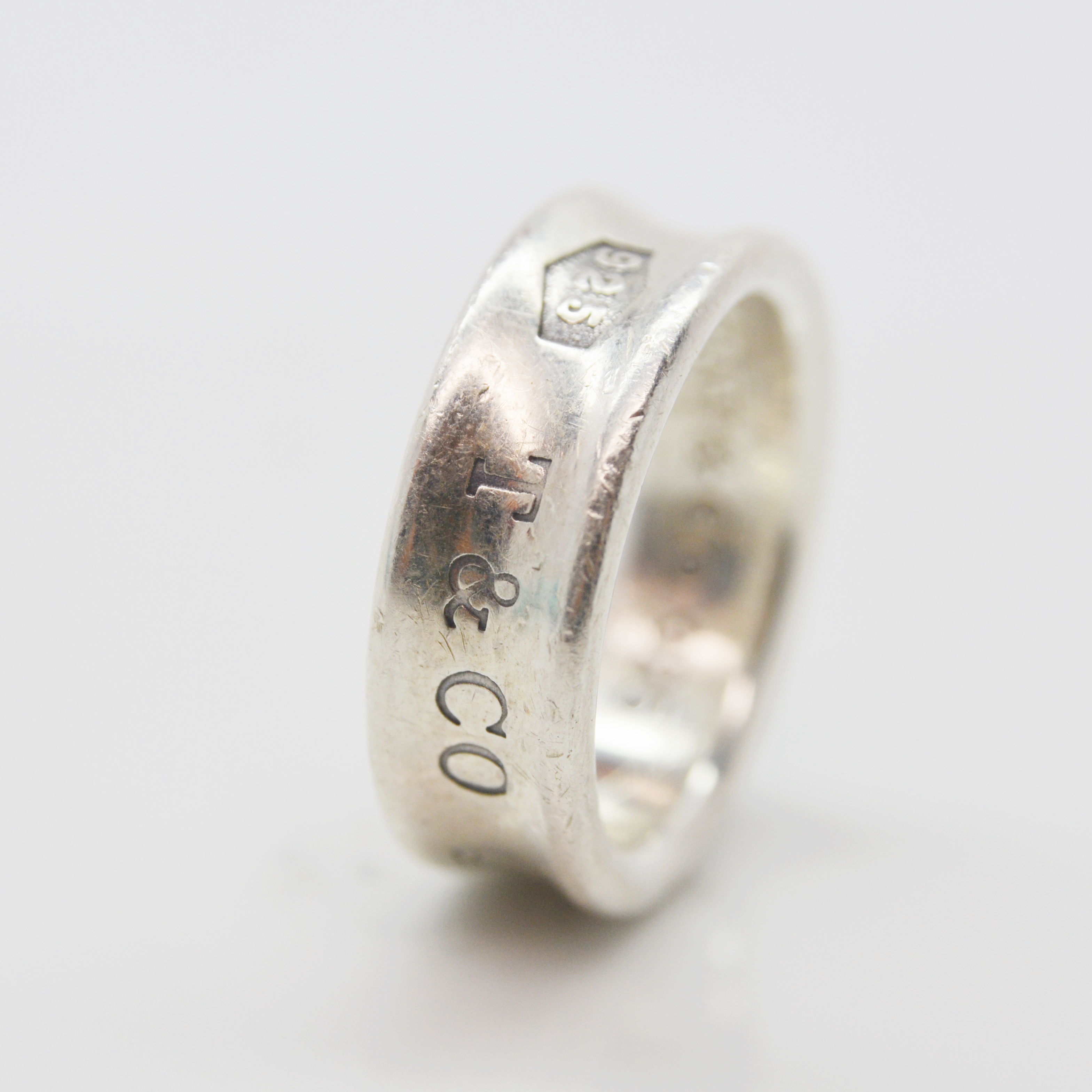 Tiffany & Co. Sterling Silver "1837" Ring