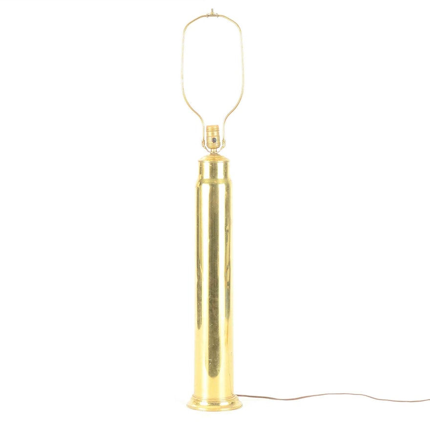 Brass Tone Table Lamp