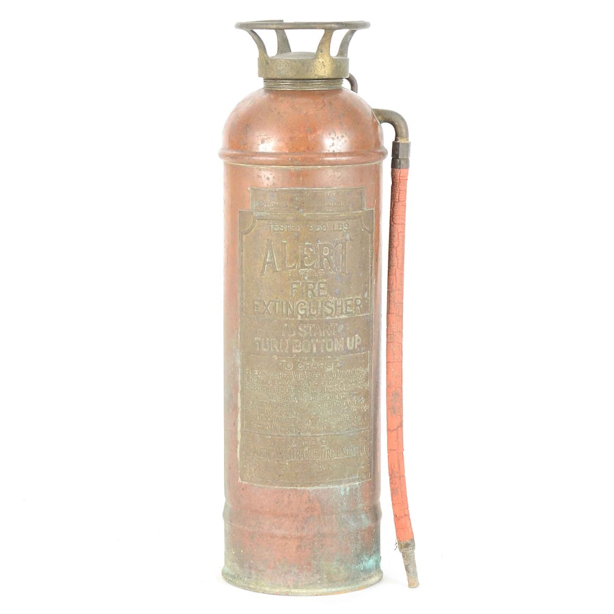 Antique Decorative Fire Extinguisher