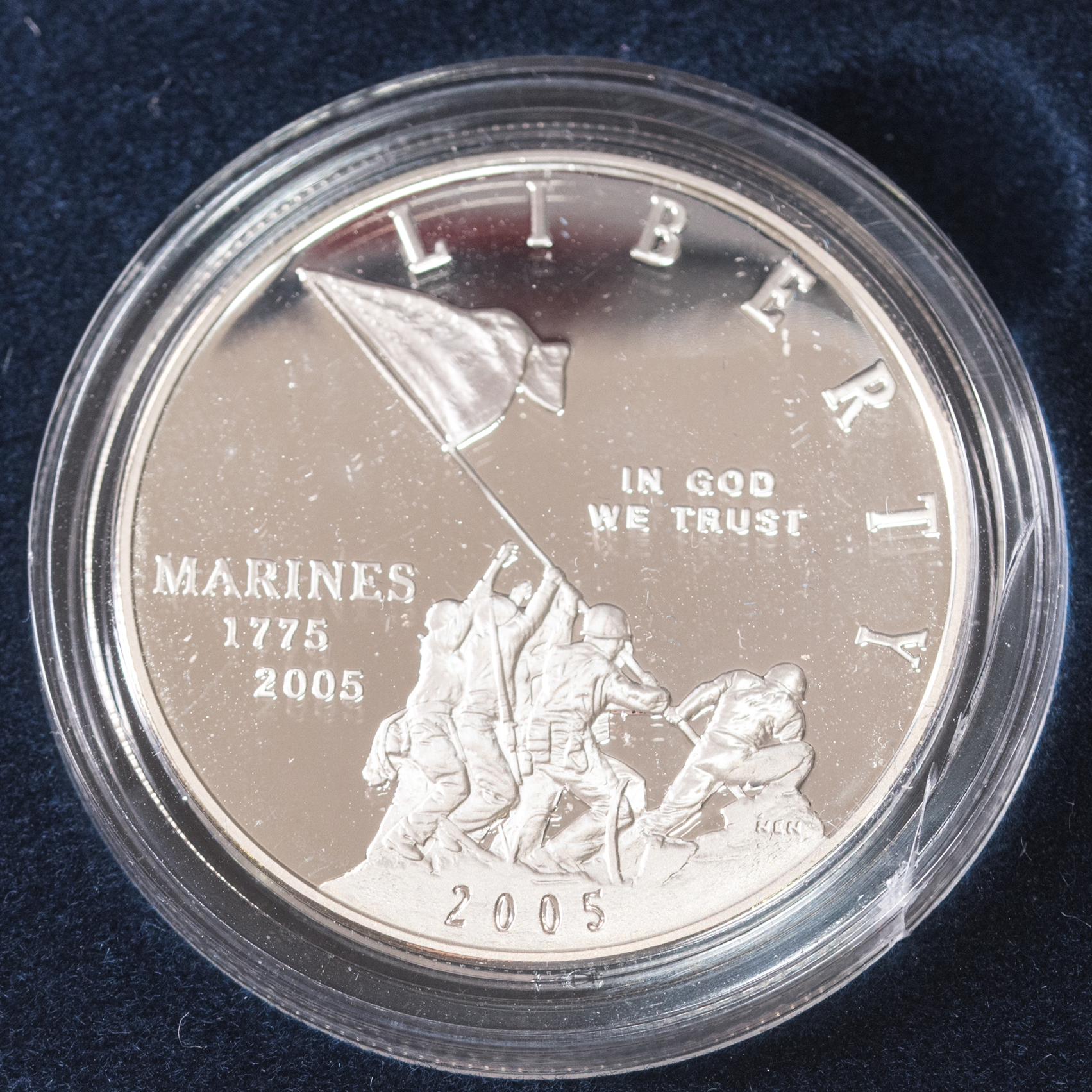 Marine Corps 230th Anniversary Silver Dollar