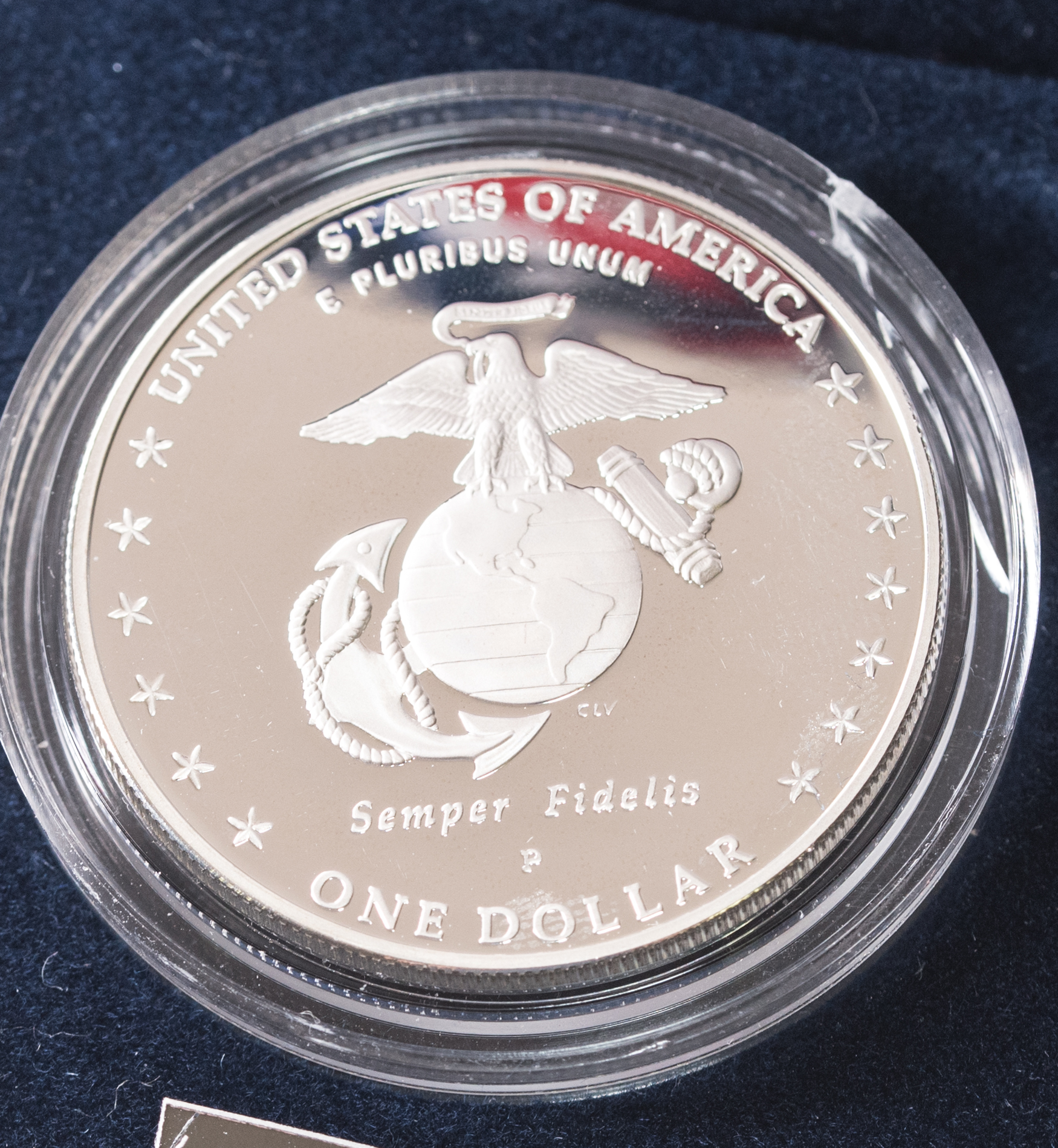 Marine Corps 230th Anniversary Silver Dollar