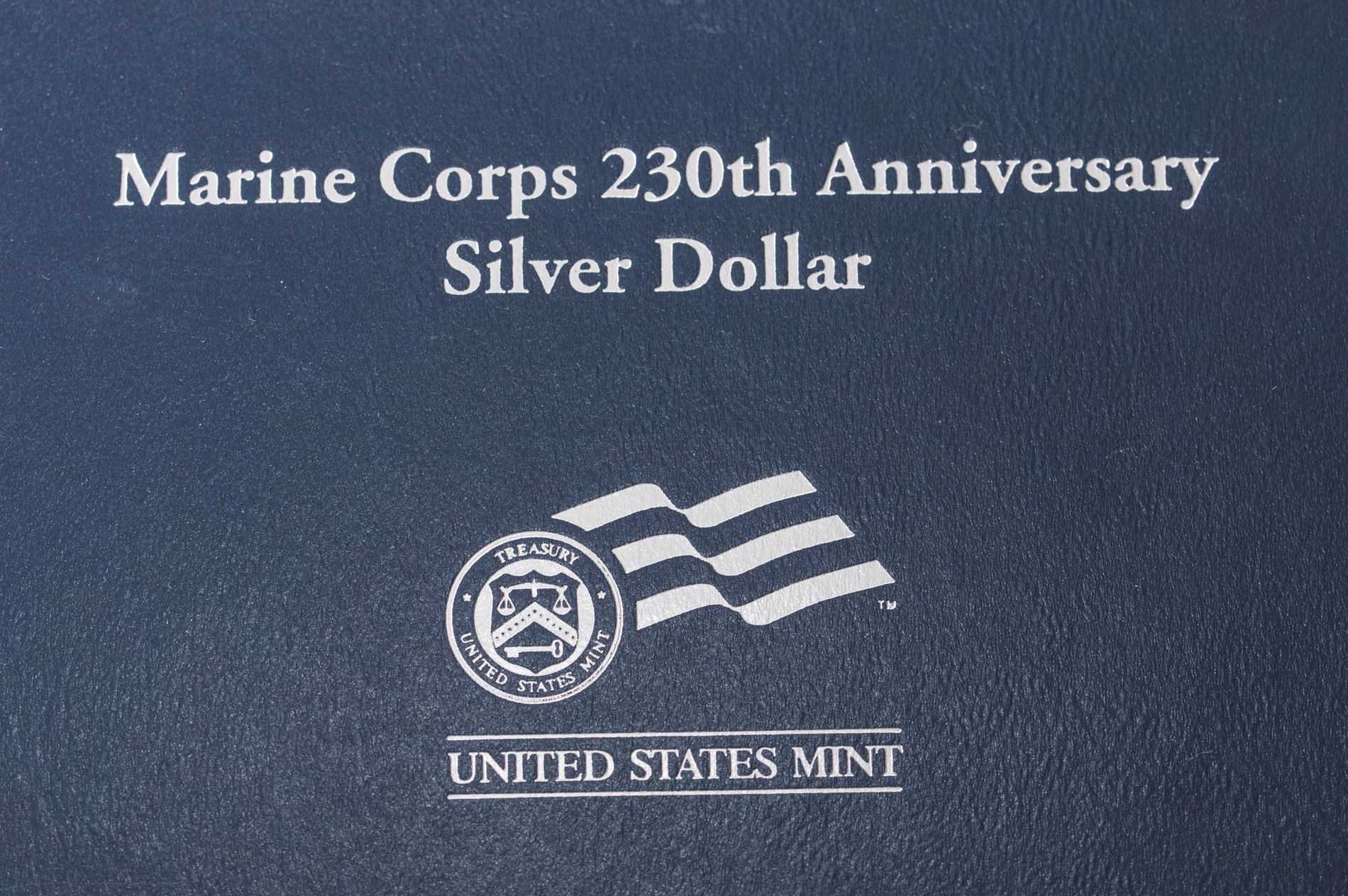 Marine Corps 230th Anniversary Silver Dollar