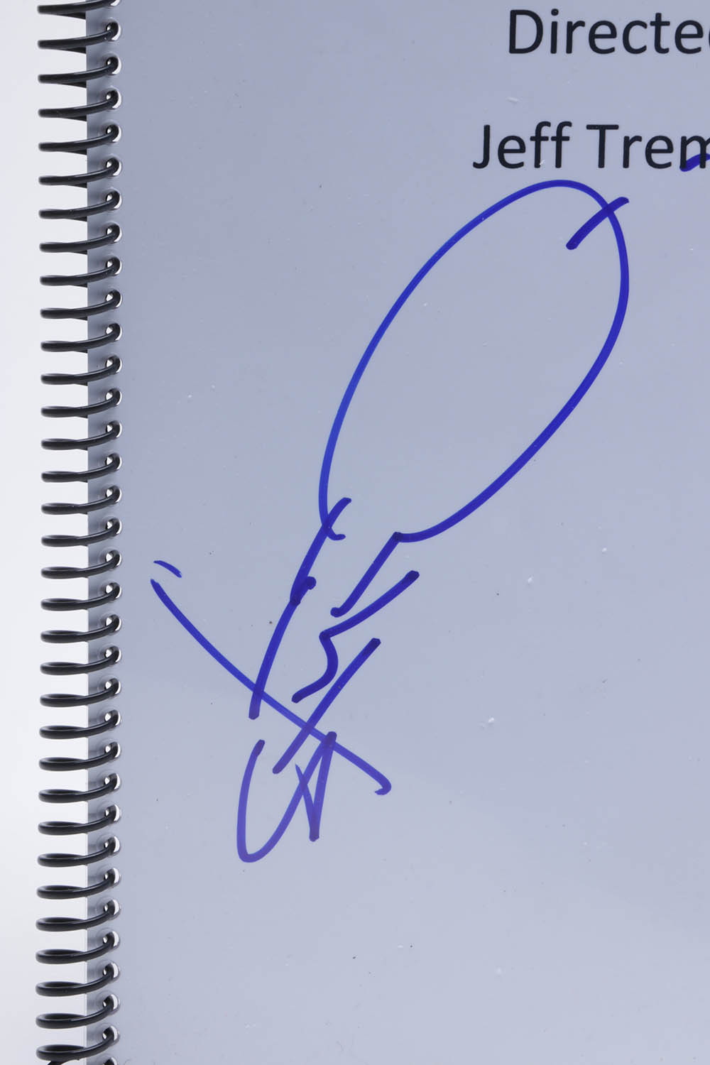 Steve-O Autographed "Jackass" Script - JSA COA