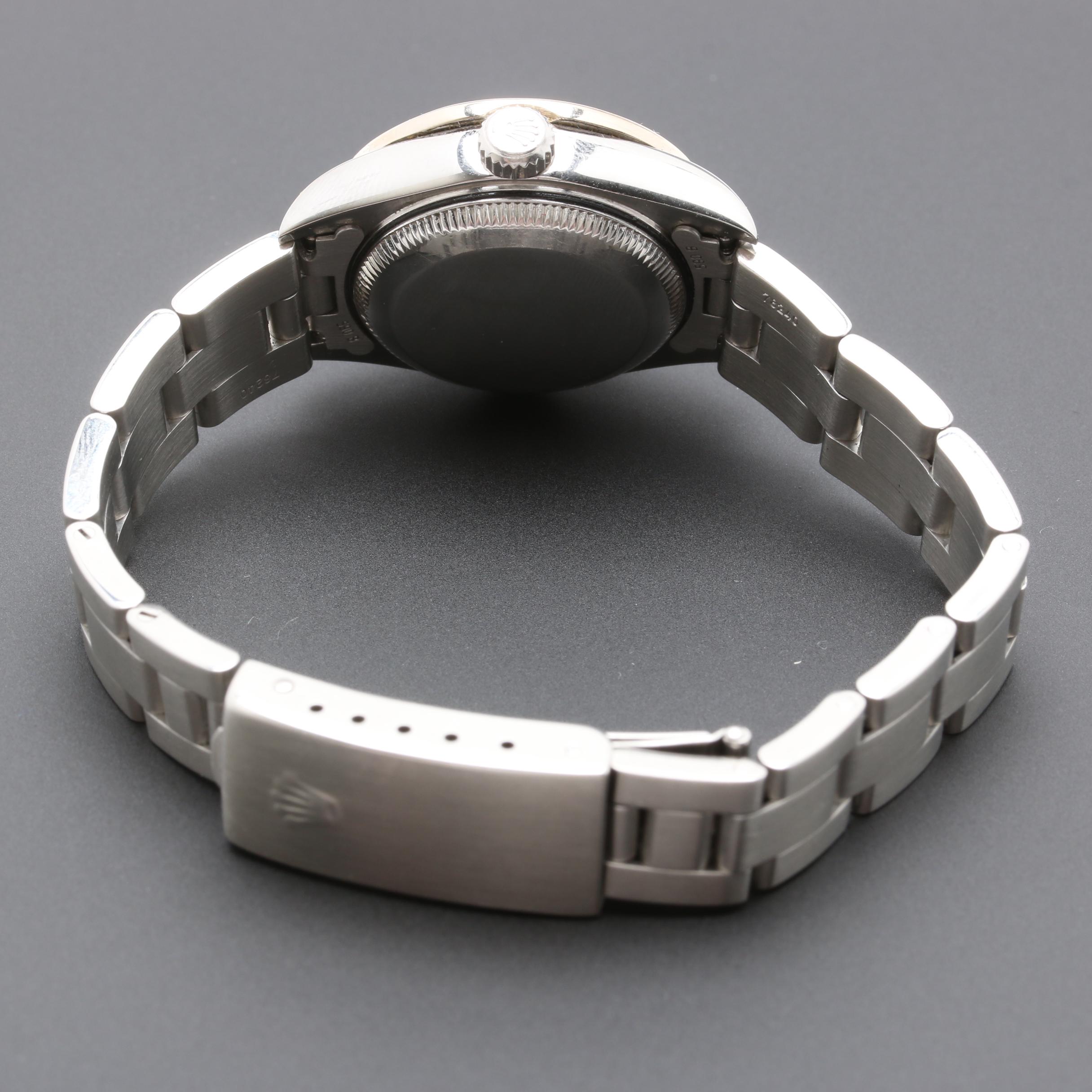 Rolex Stainless Steel 1.63 CTW Diamond Watch