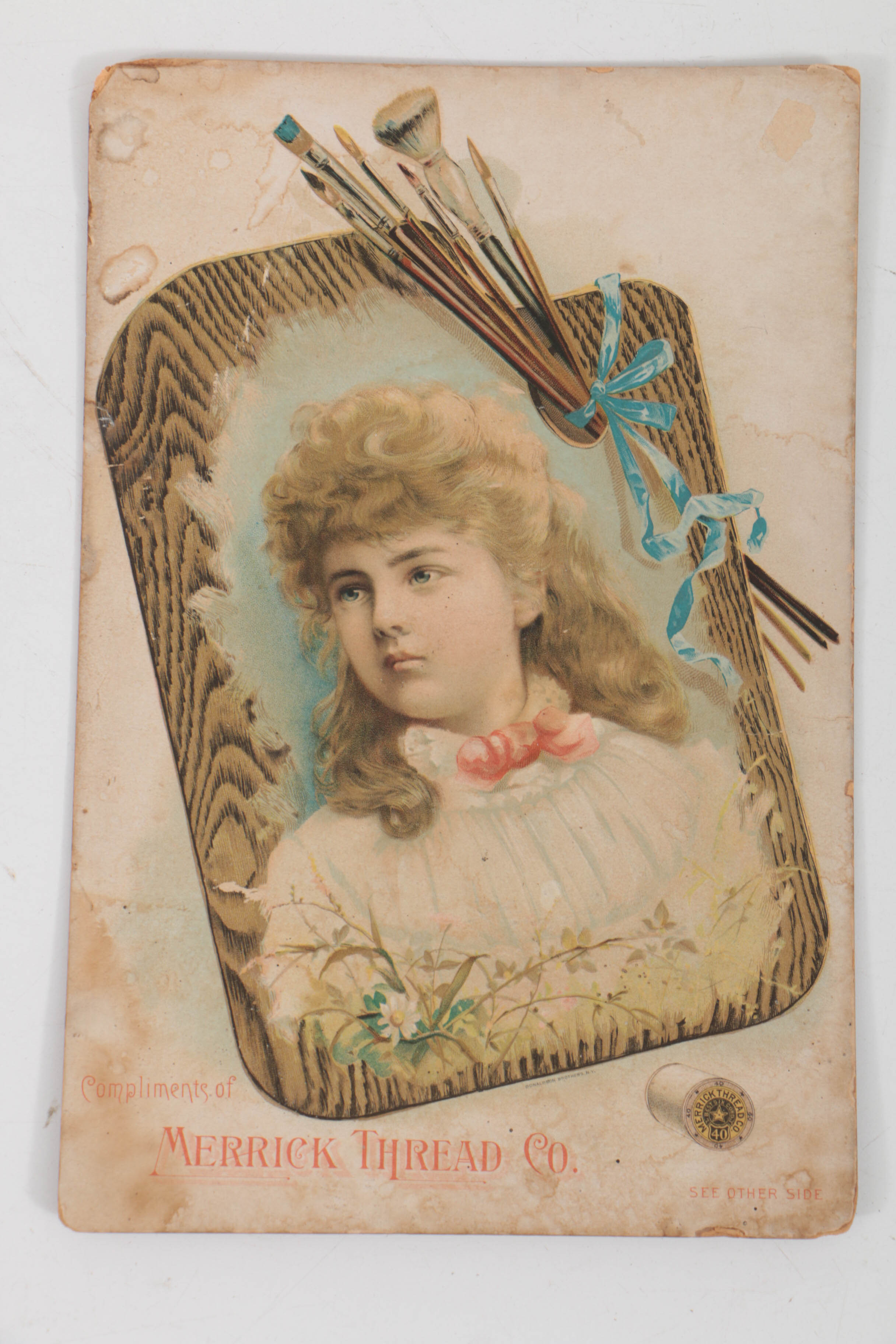 Collection of Antique Chromolithograph American Advertisements