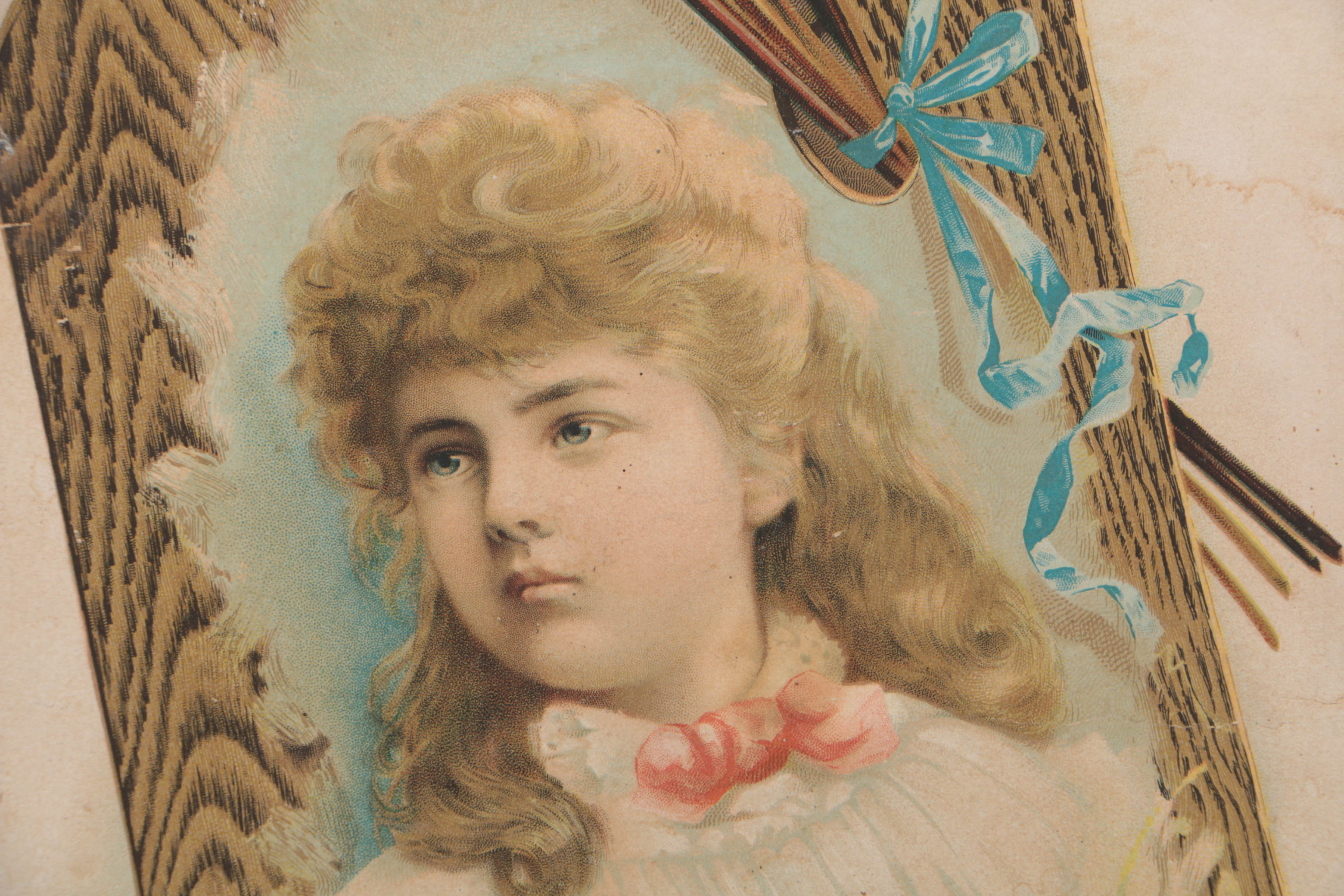 Collection of Antique Chromolithograph American Advertisements