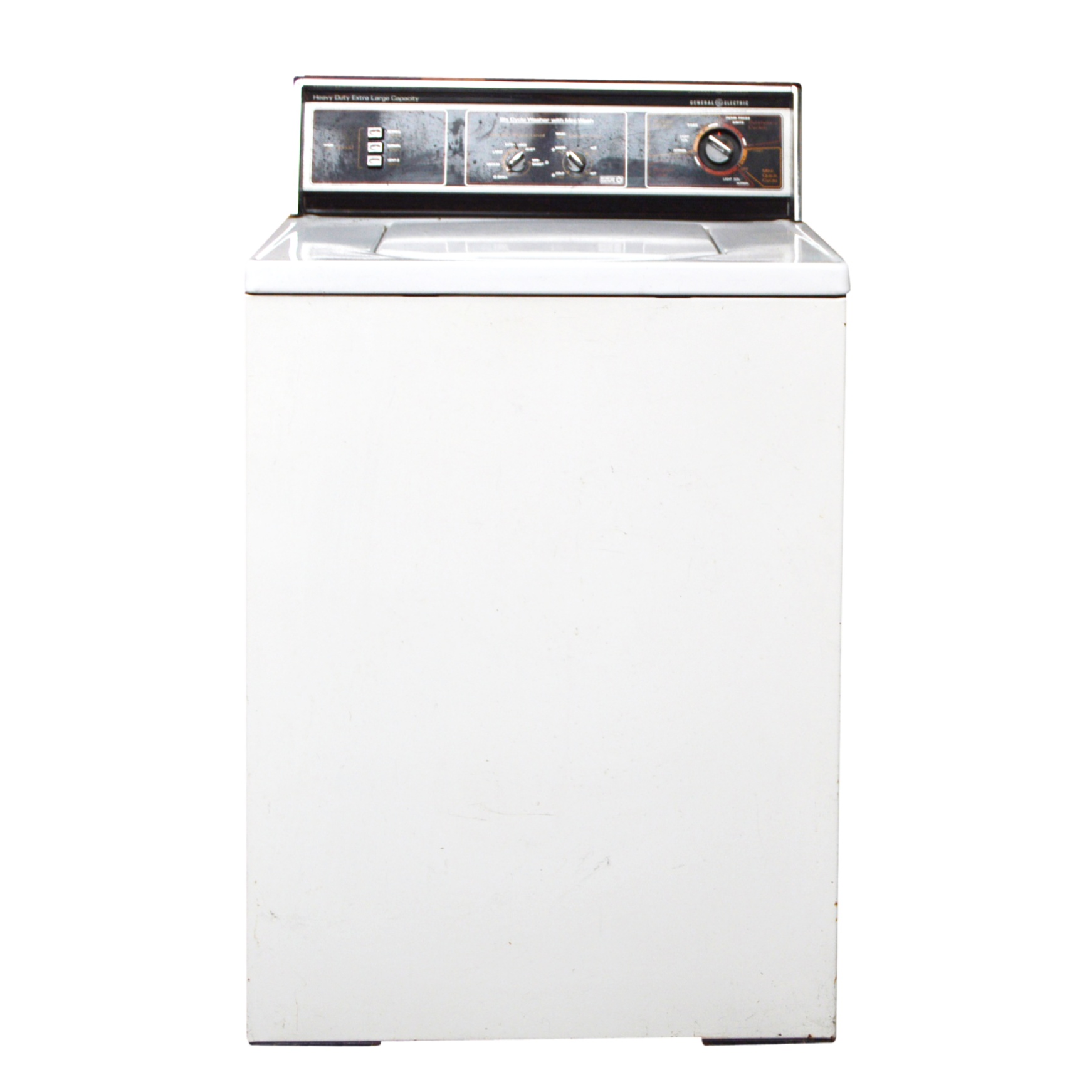 GE Electric 6-Cycle Clothes Washing Machine with Mini Wash