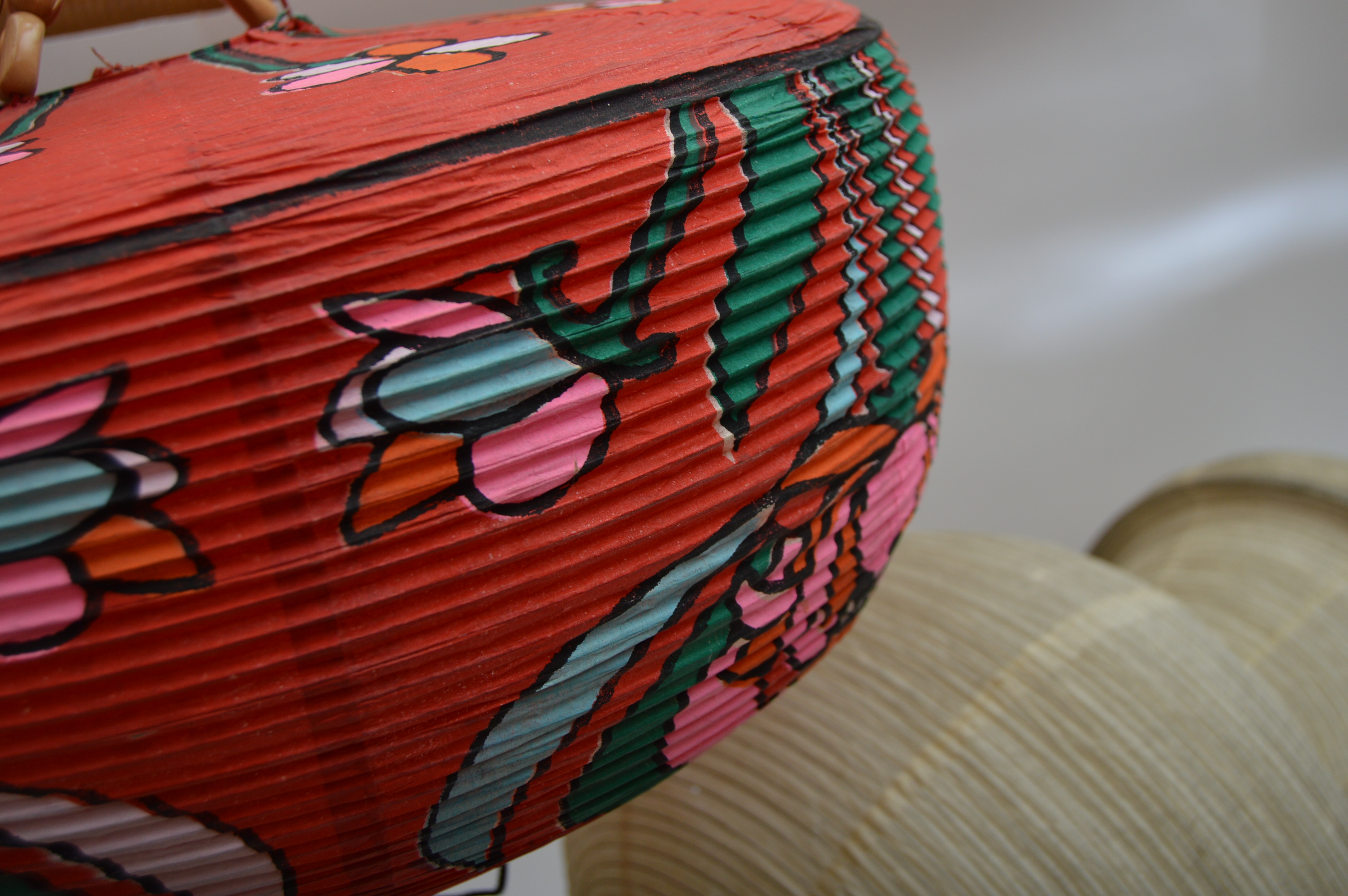 Vintage Chinese Hanging Paper Lanterns