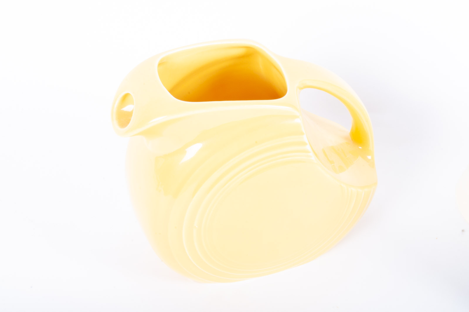 Vintage Homer Laughlin "Fiesta" Ware Tumblers and Disk Pitcher