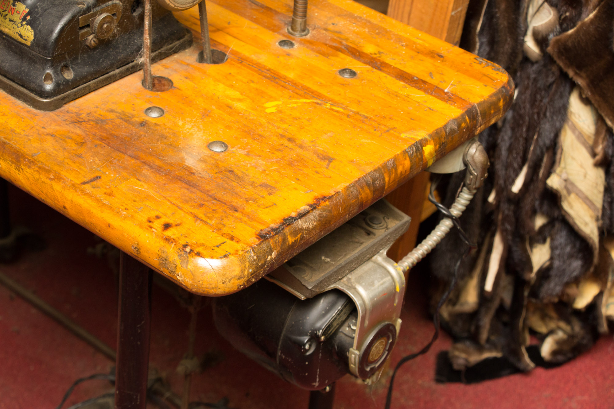 Lawrence M. Stein Fur Sewing Machine