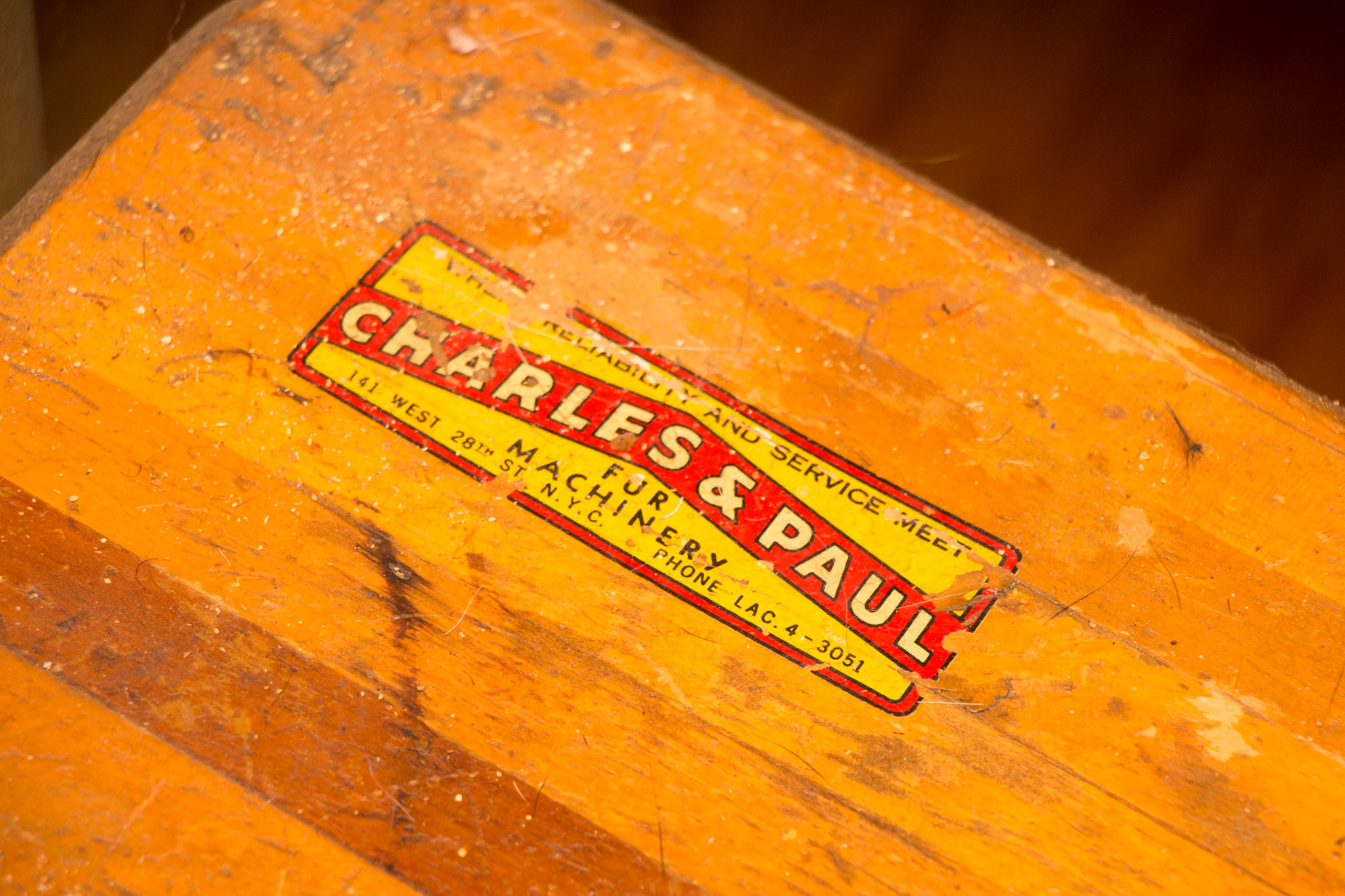 Lawrence M. Stein Fur Sewing Machine