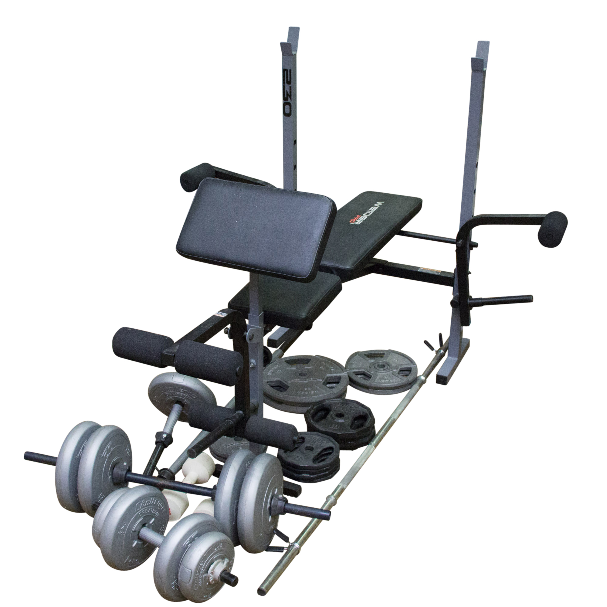 Weider 230 best sale weight bench