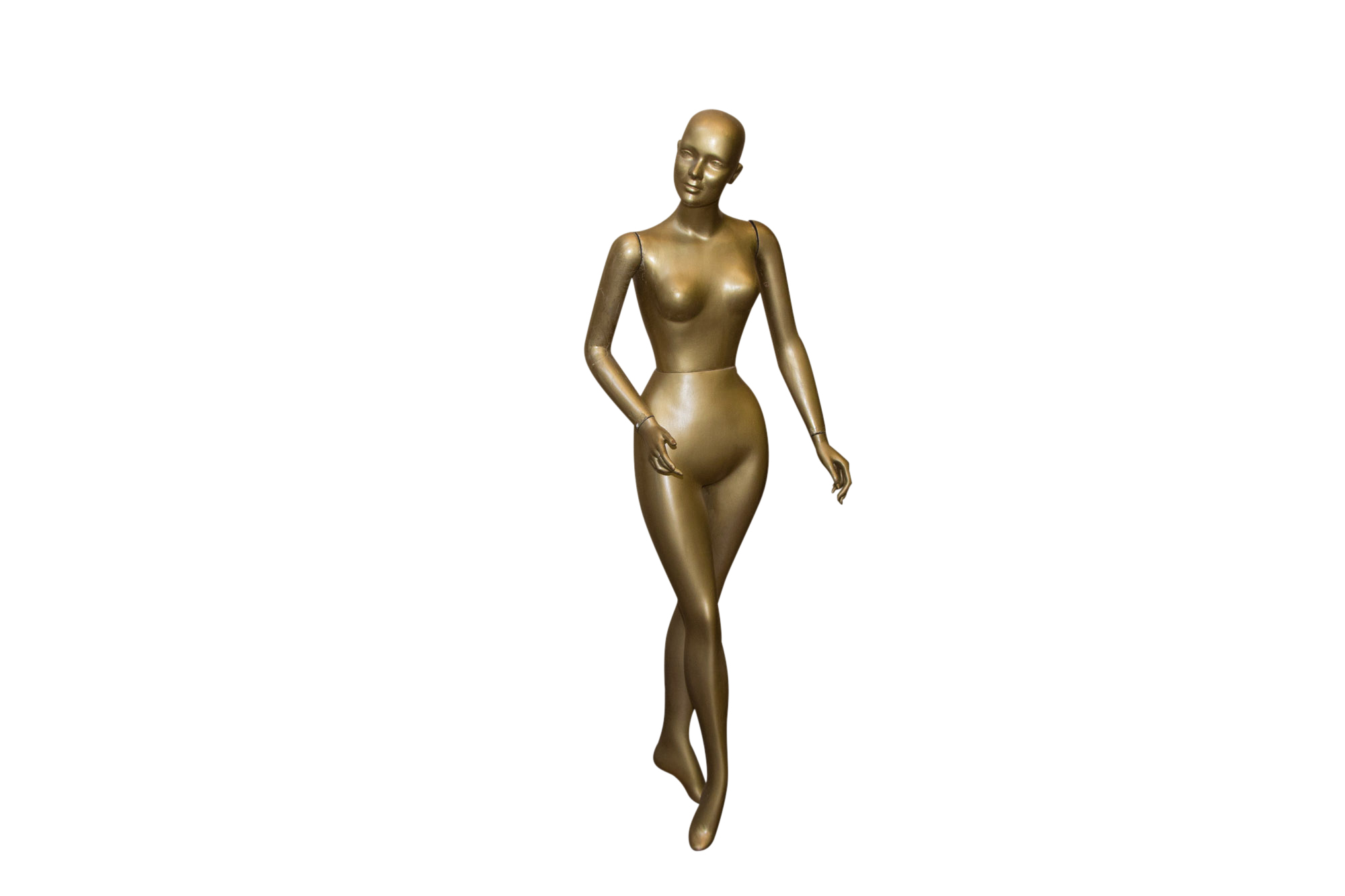 Vintage Gold Mannequin