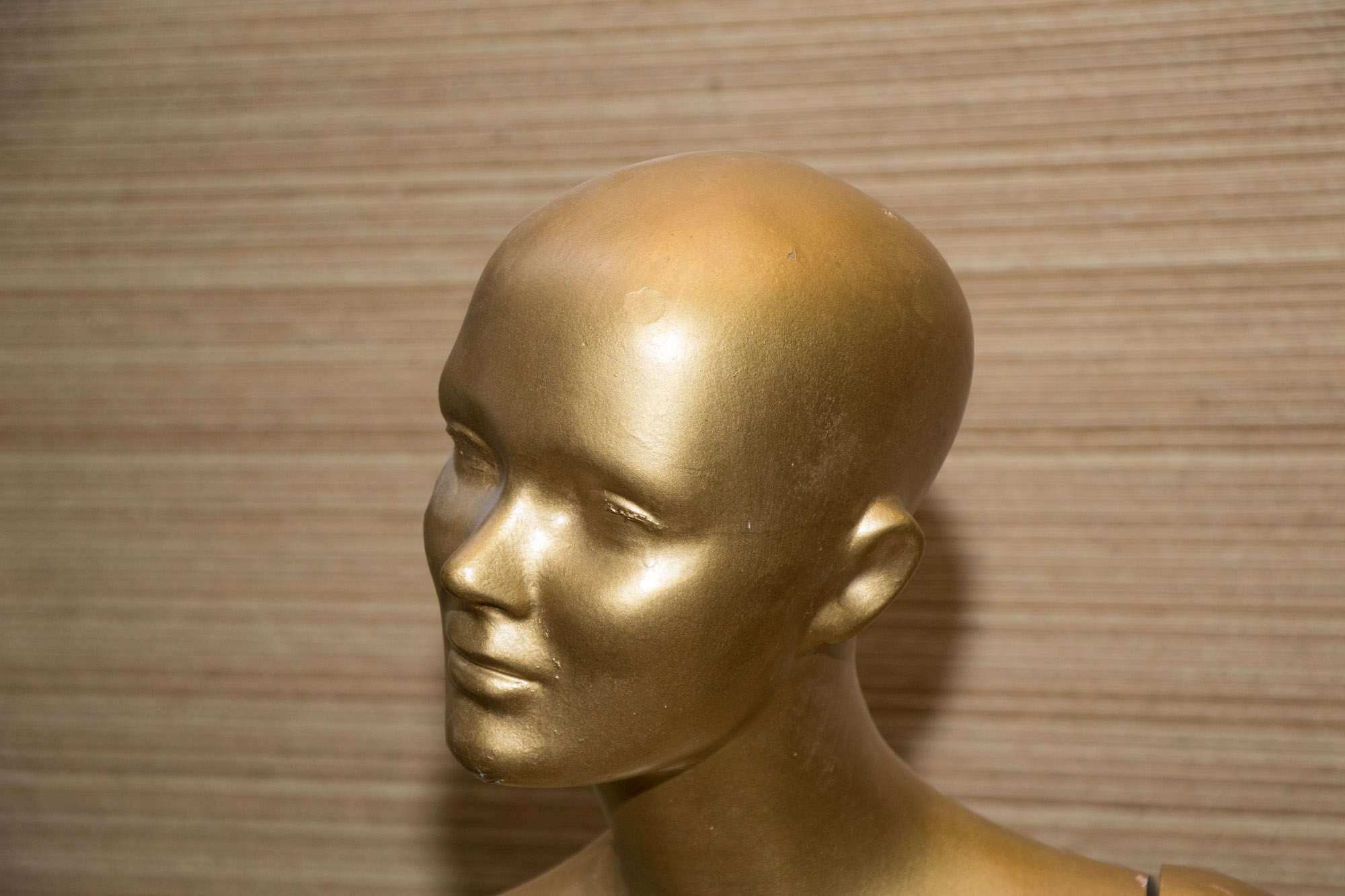 Vintage Gold Mannequin
