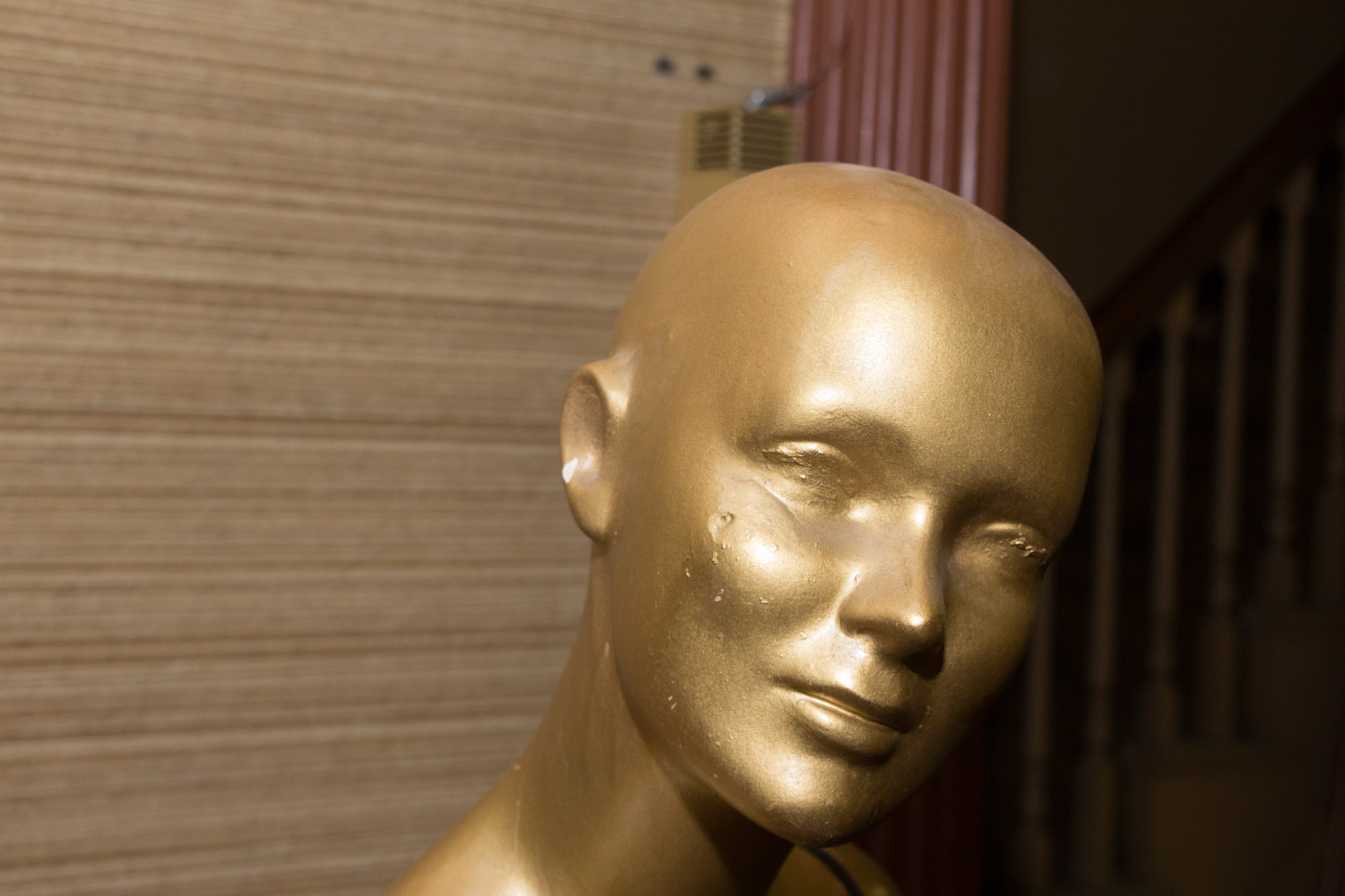 Vintage Gold Mannequin