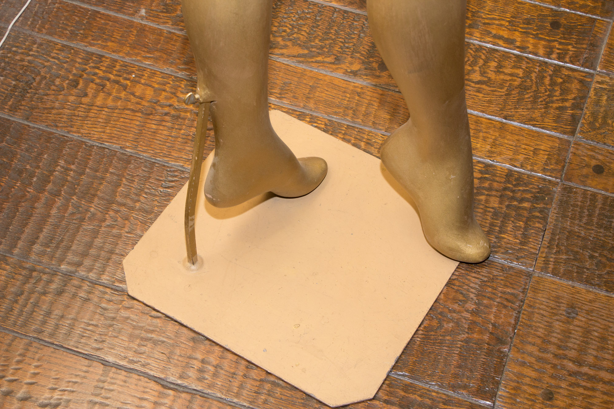 Vintage Gold Mannequin