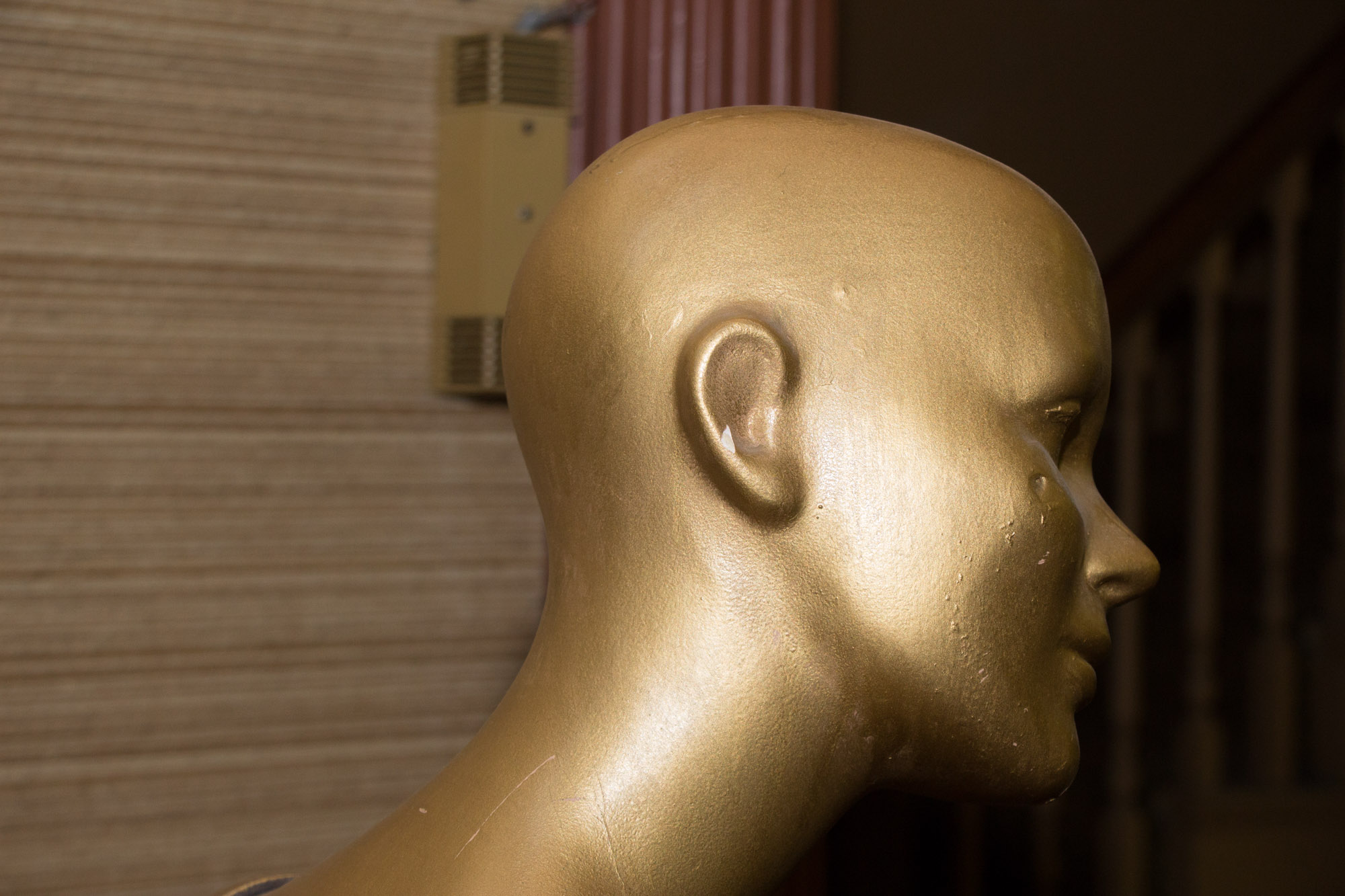 Vintage Gold Mannequin