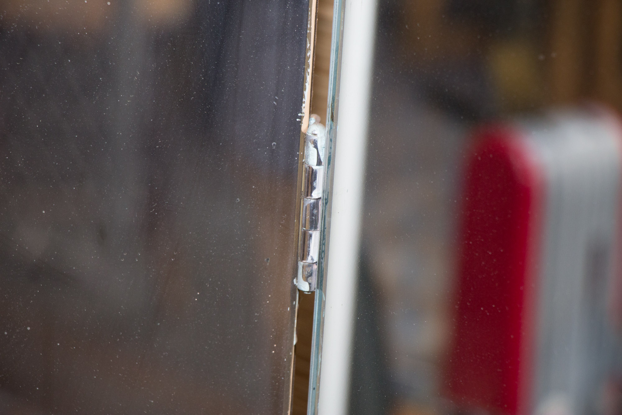 Vintage Three Panel Neon Mirror