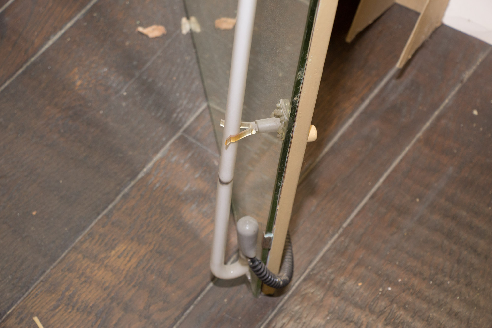 Vintage Three Panel Neon Mirror