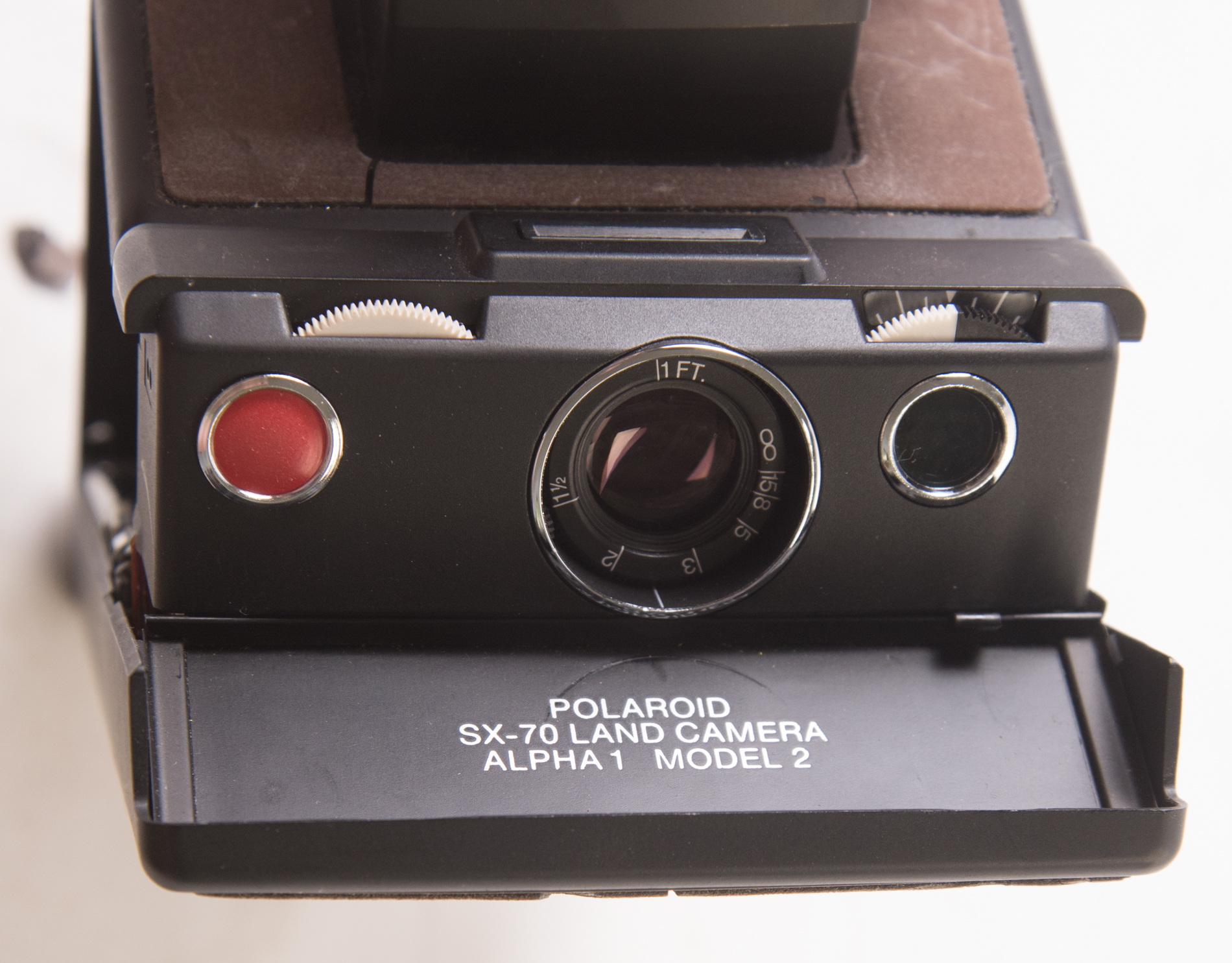 Vintage Polaroid SX-70 Land Camera And a Polaroid "Reporter" Land Camera