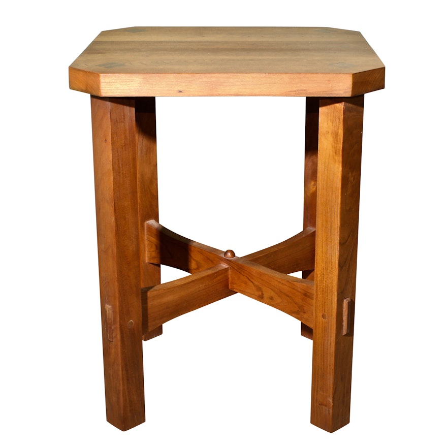 Stickley Handcrafted Cherry Side Table
