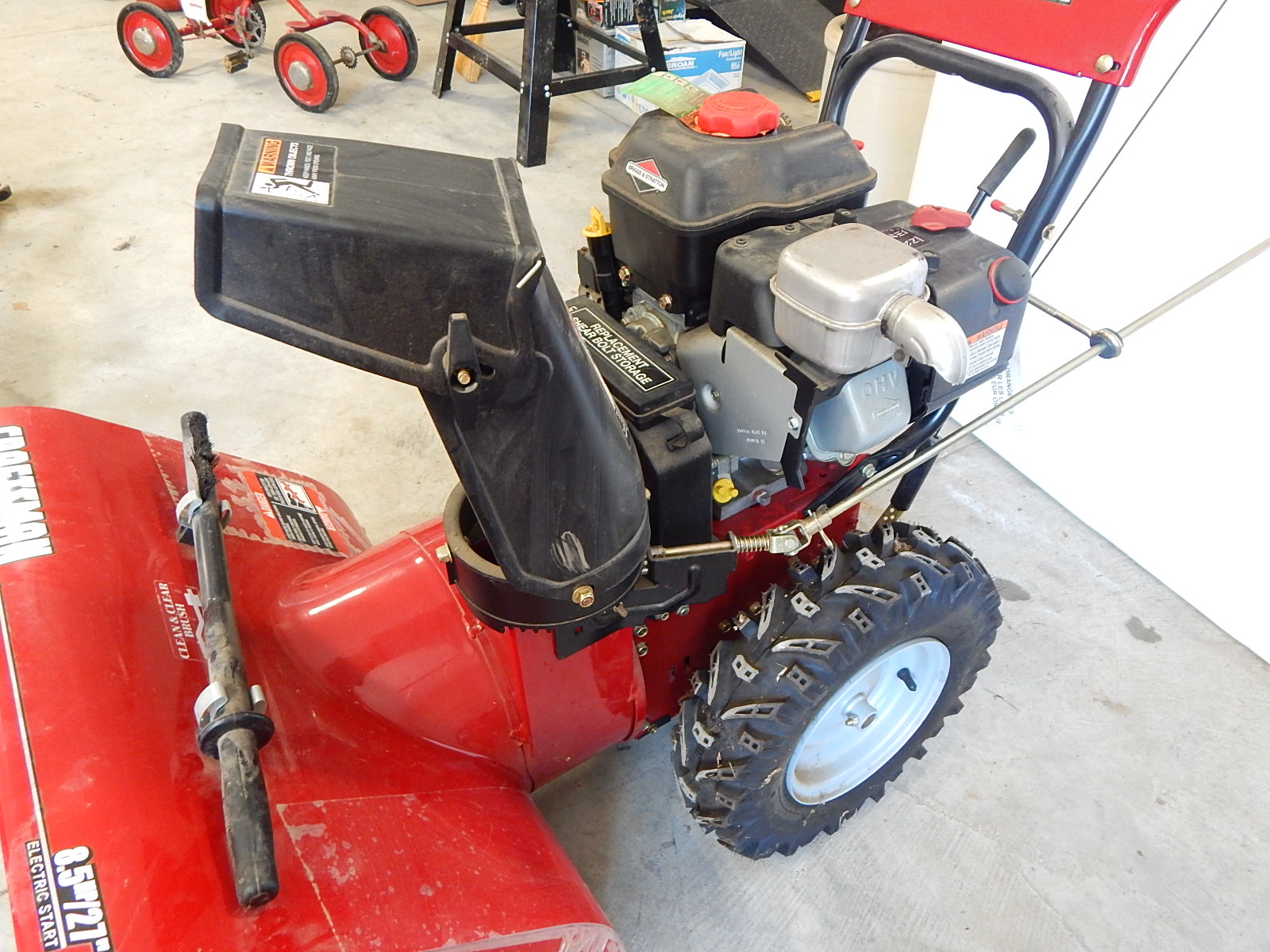 Craftsman 8.5 HP 27" Electric Start Snow Blower