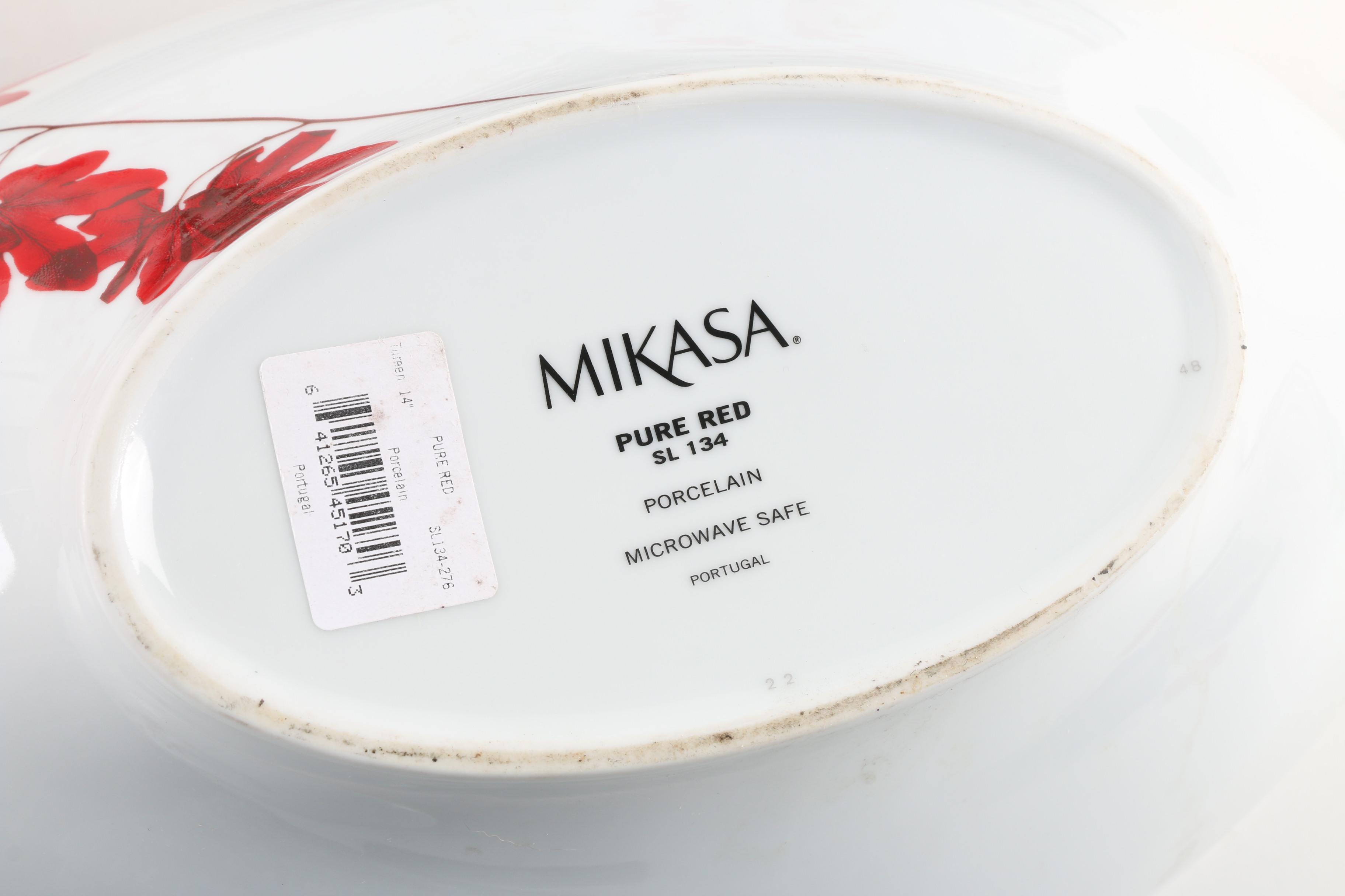 Mikasa "Pure Red" Porcelain Dinnerware