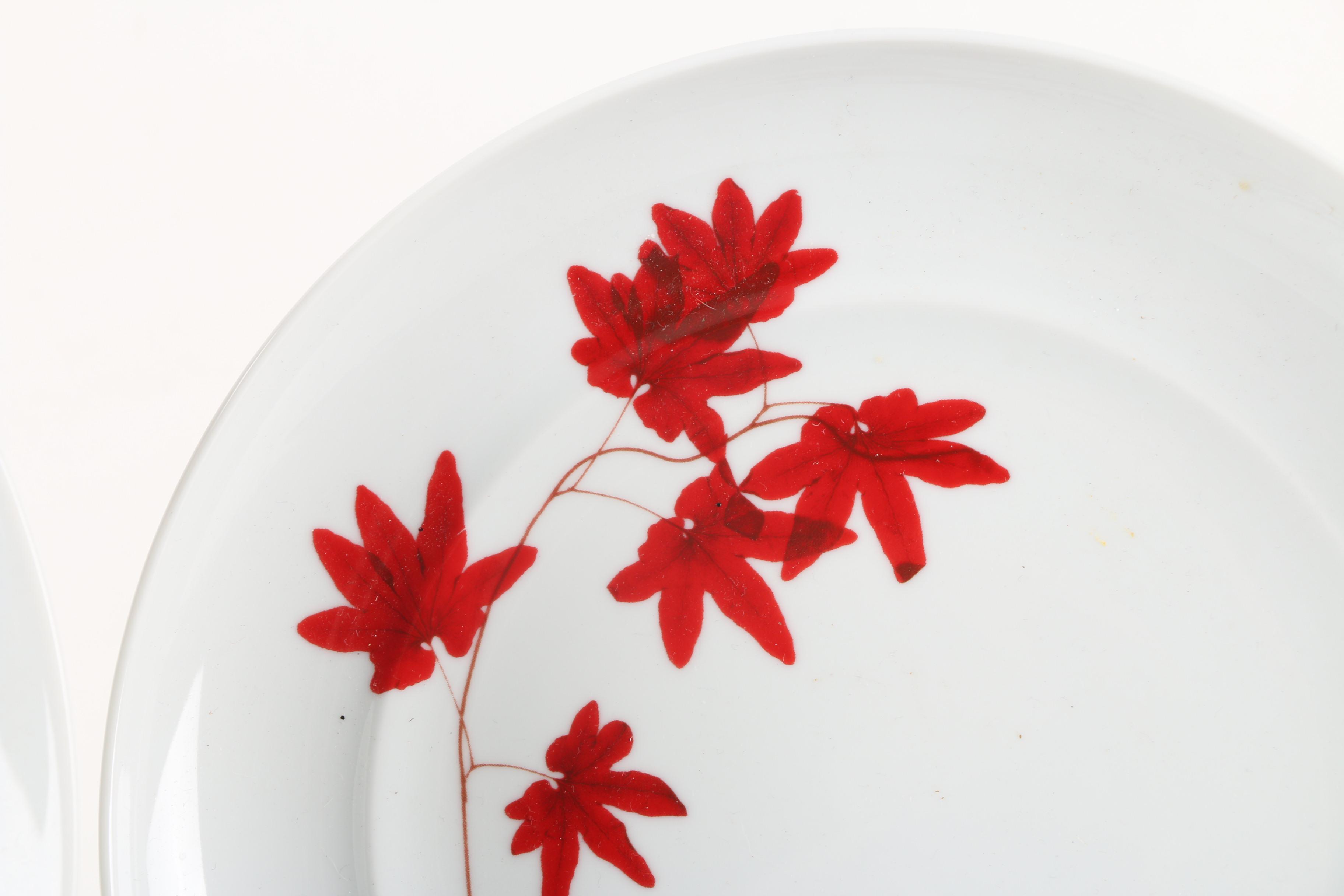 Mikasa "Pure Red" Porcelain Dinnerware
