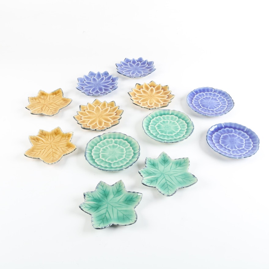 Japanese Kotobuki Ceramic Coasters