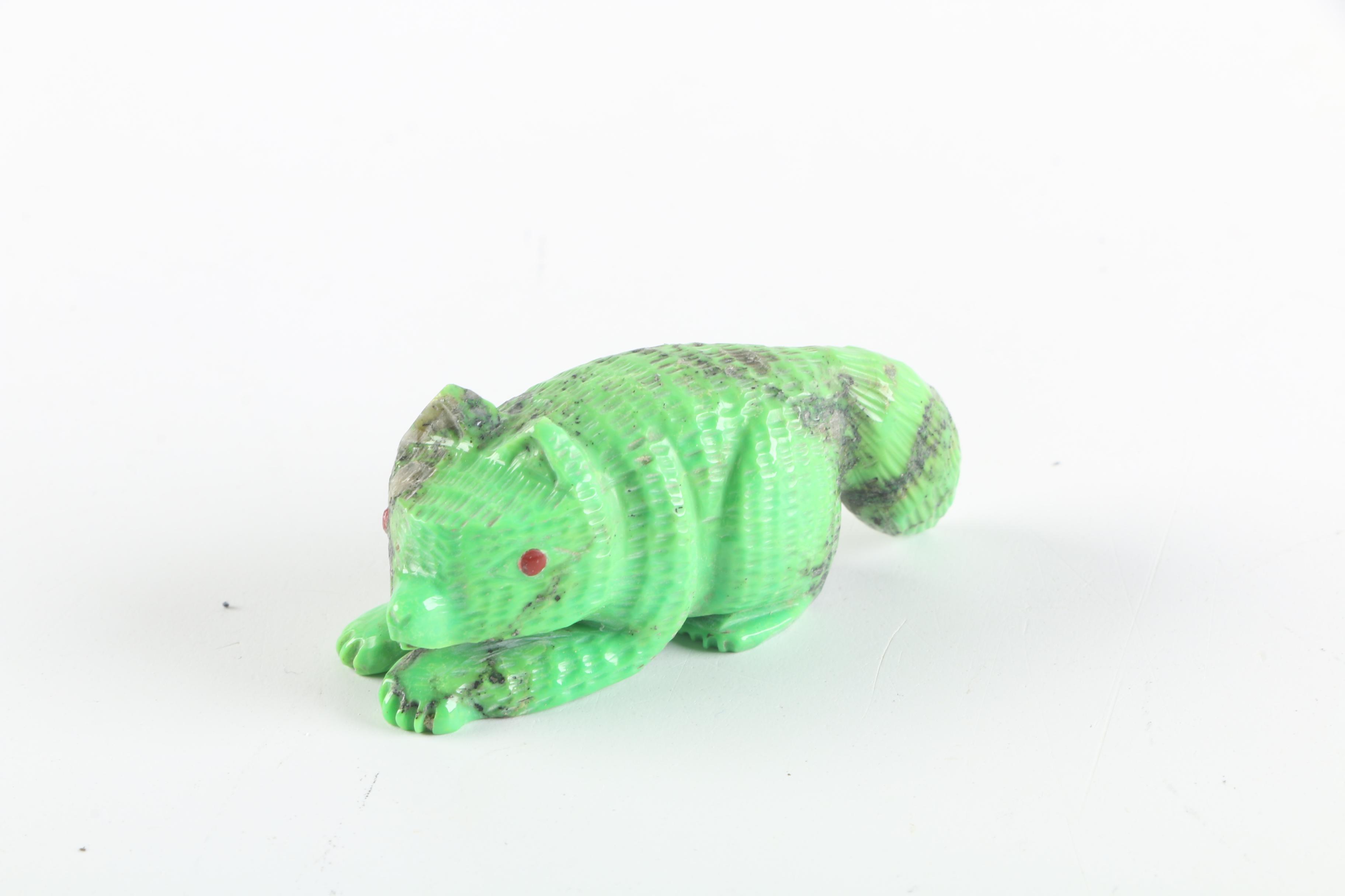 Signed Hand Carved Zuni Style Fetishes