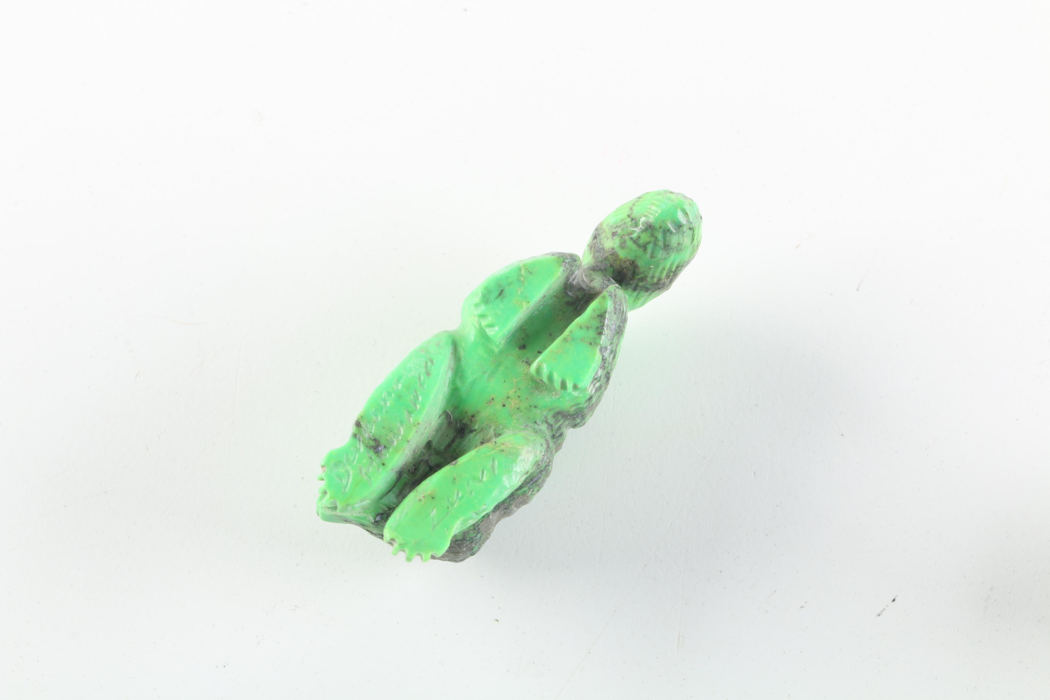 Signed Hand Carved Zuni Style Fetishes