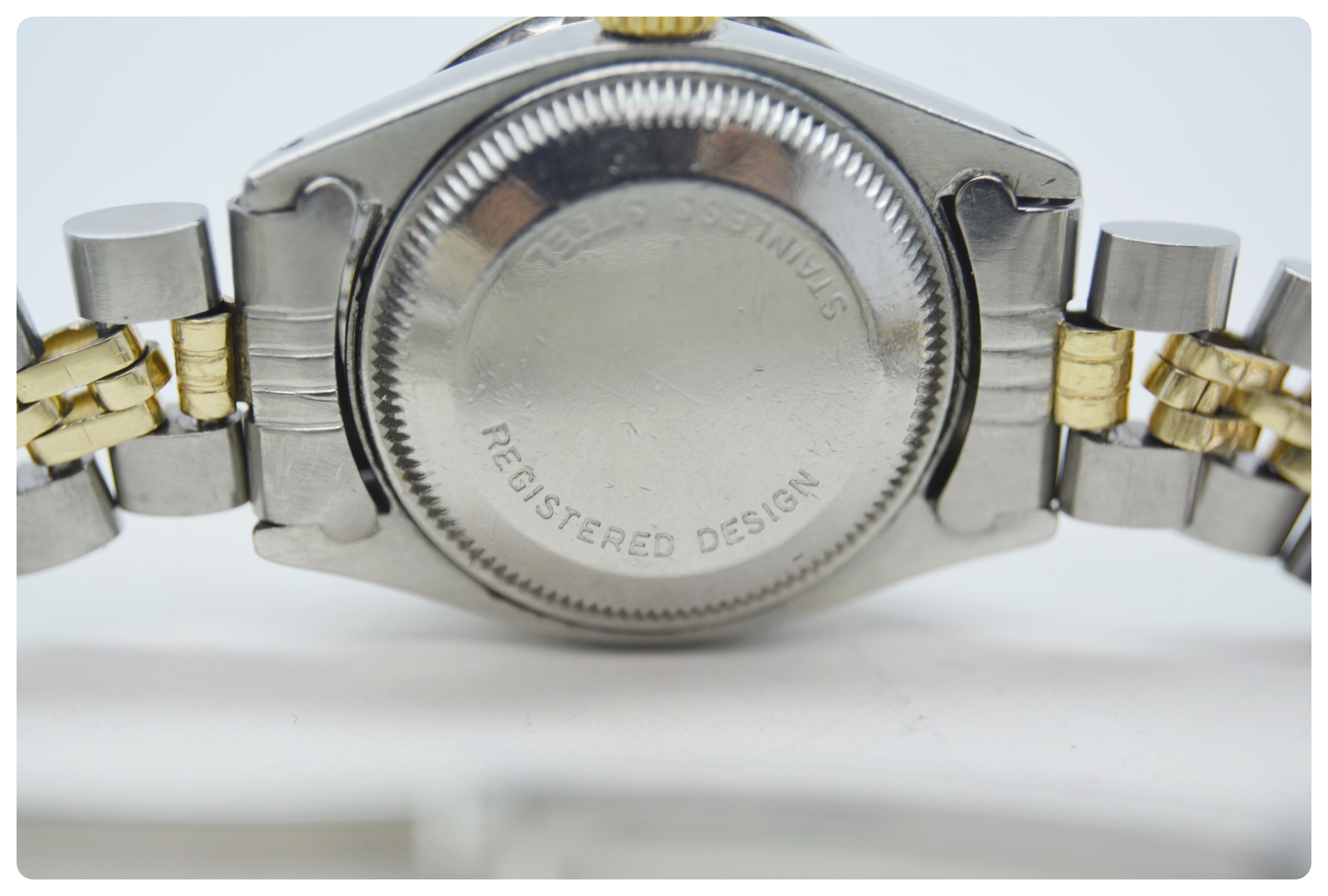 Rolex Oyster Perpetual Date Diamond Bezel Watch