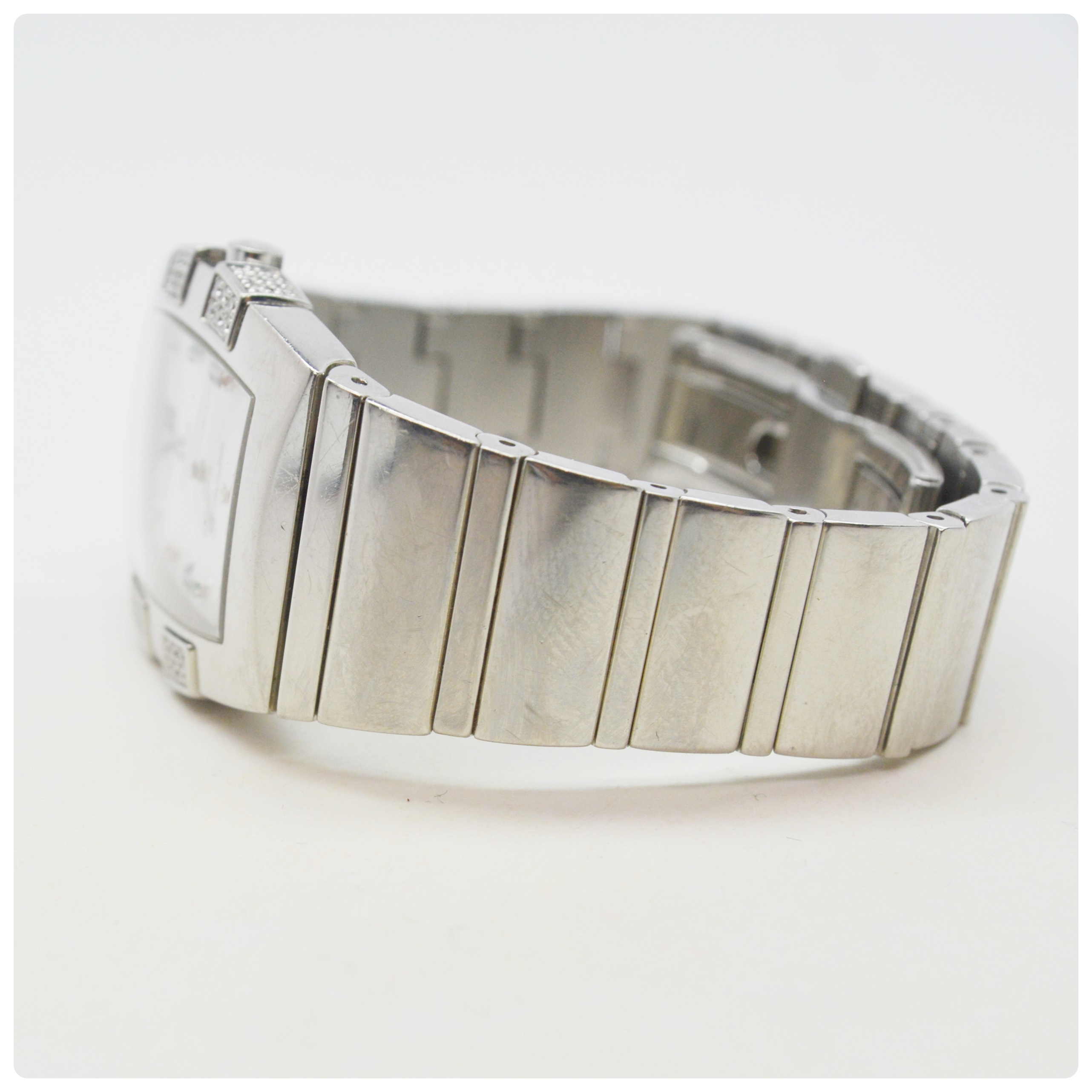 Omega "Constellation Quadrella" Stainless Steel Watch