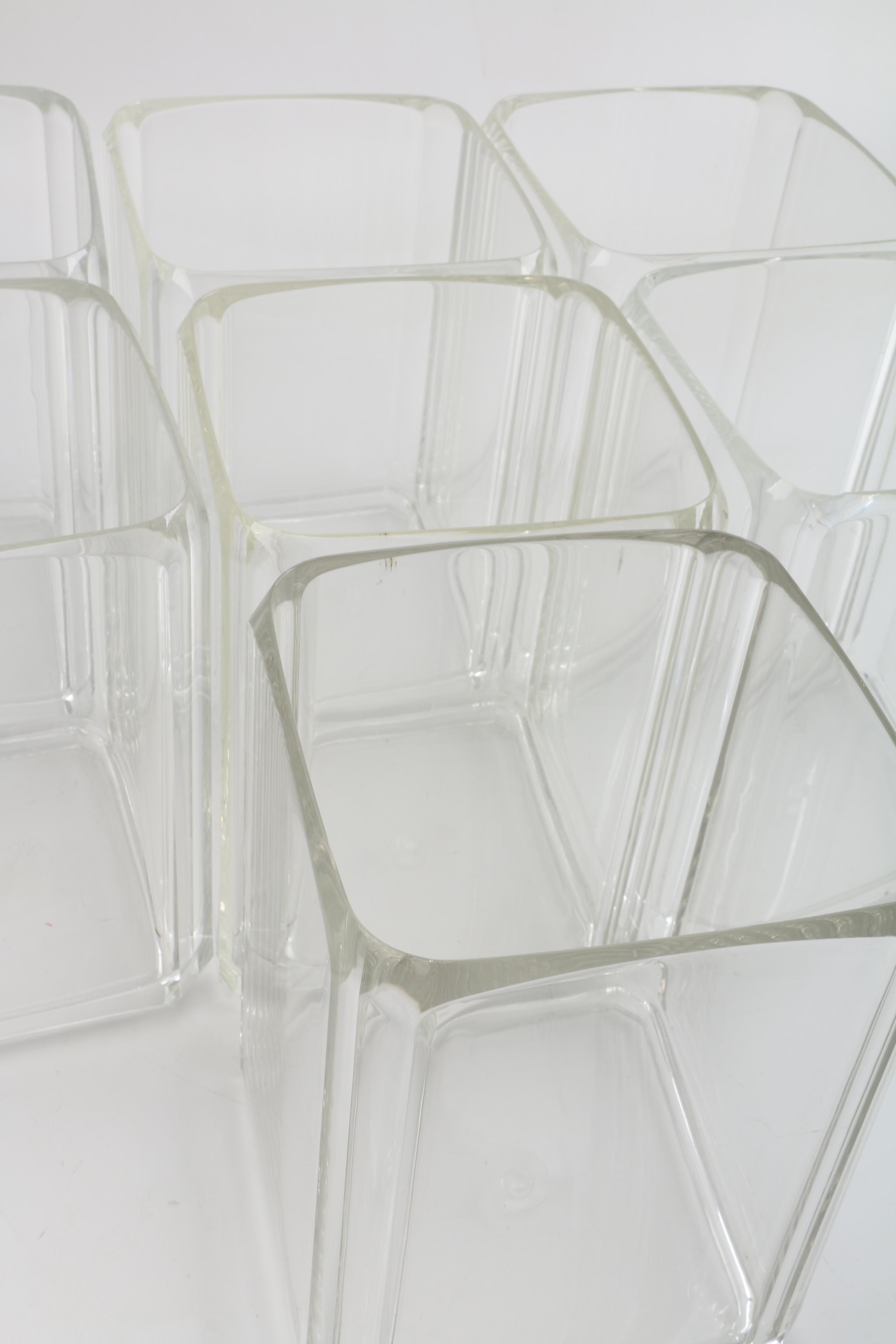 Clear Acrylic Vases