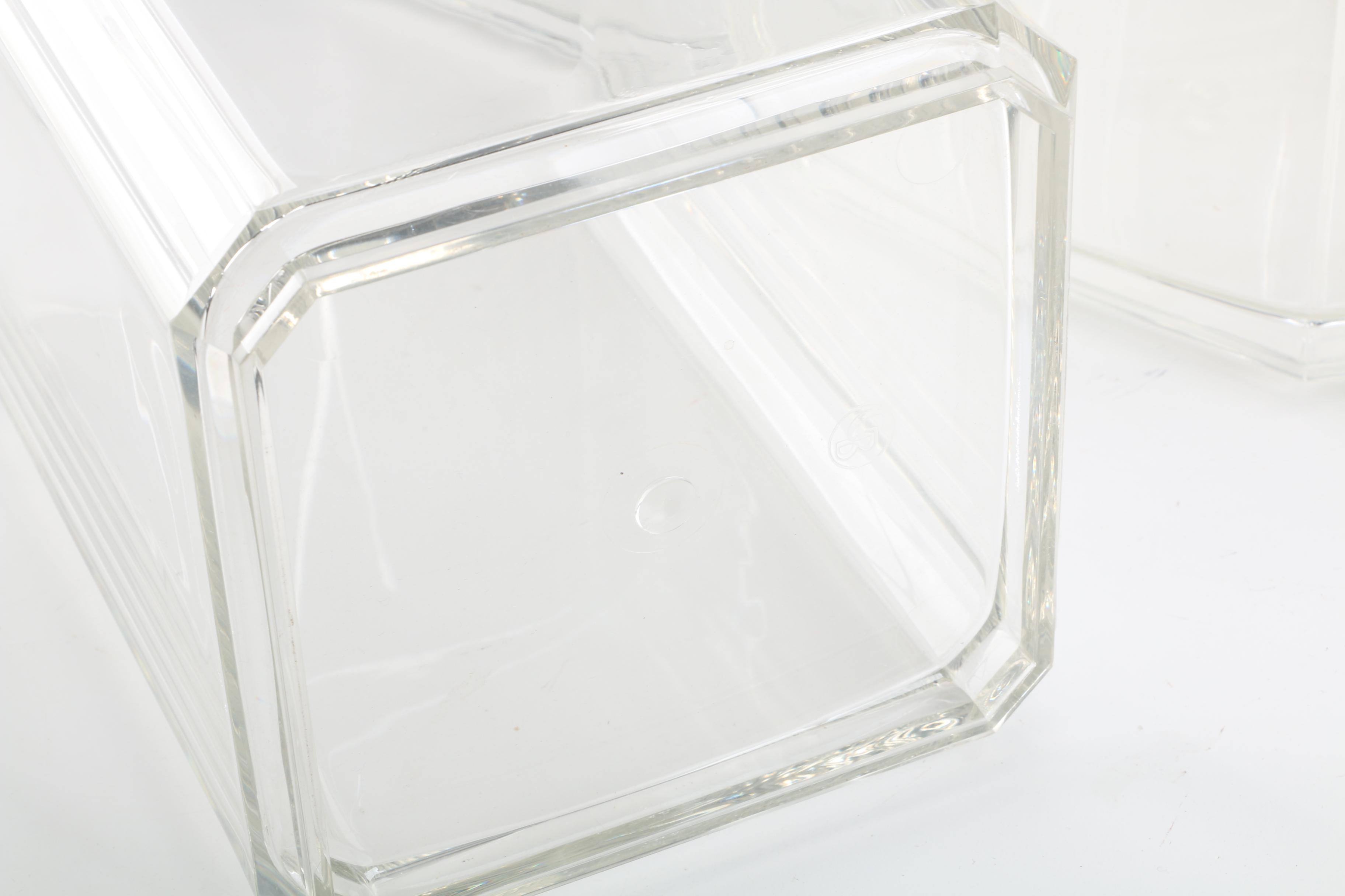 Clear Acrylic Vases