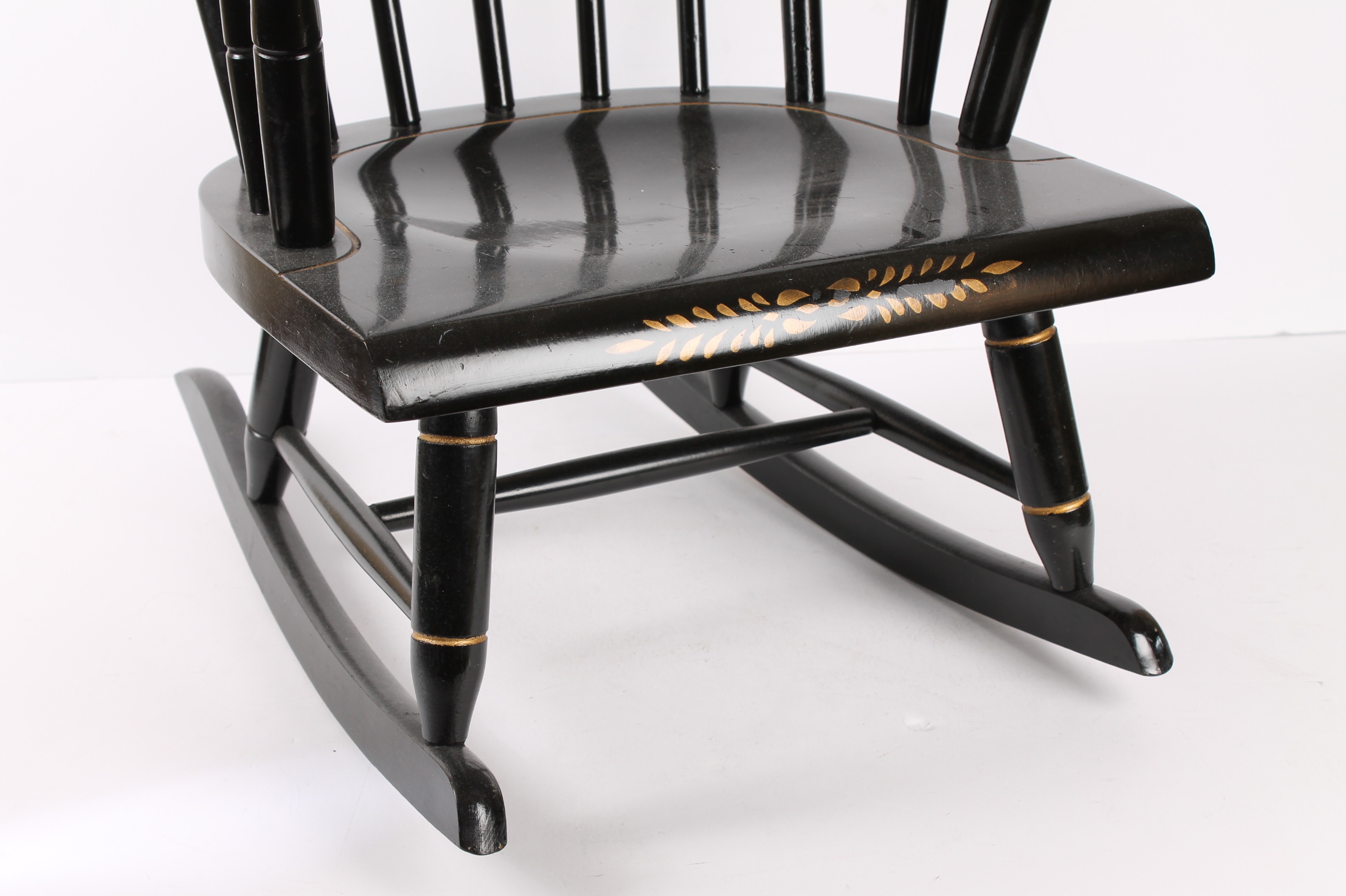 Vintage Children's Windsor Style Rocking Chair