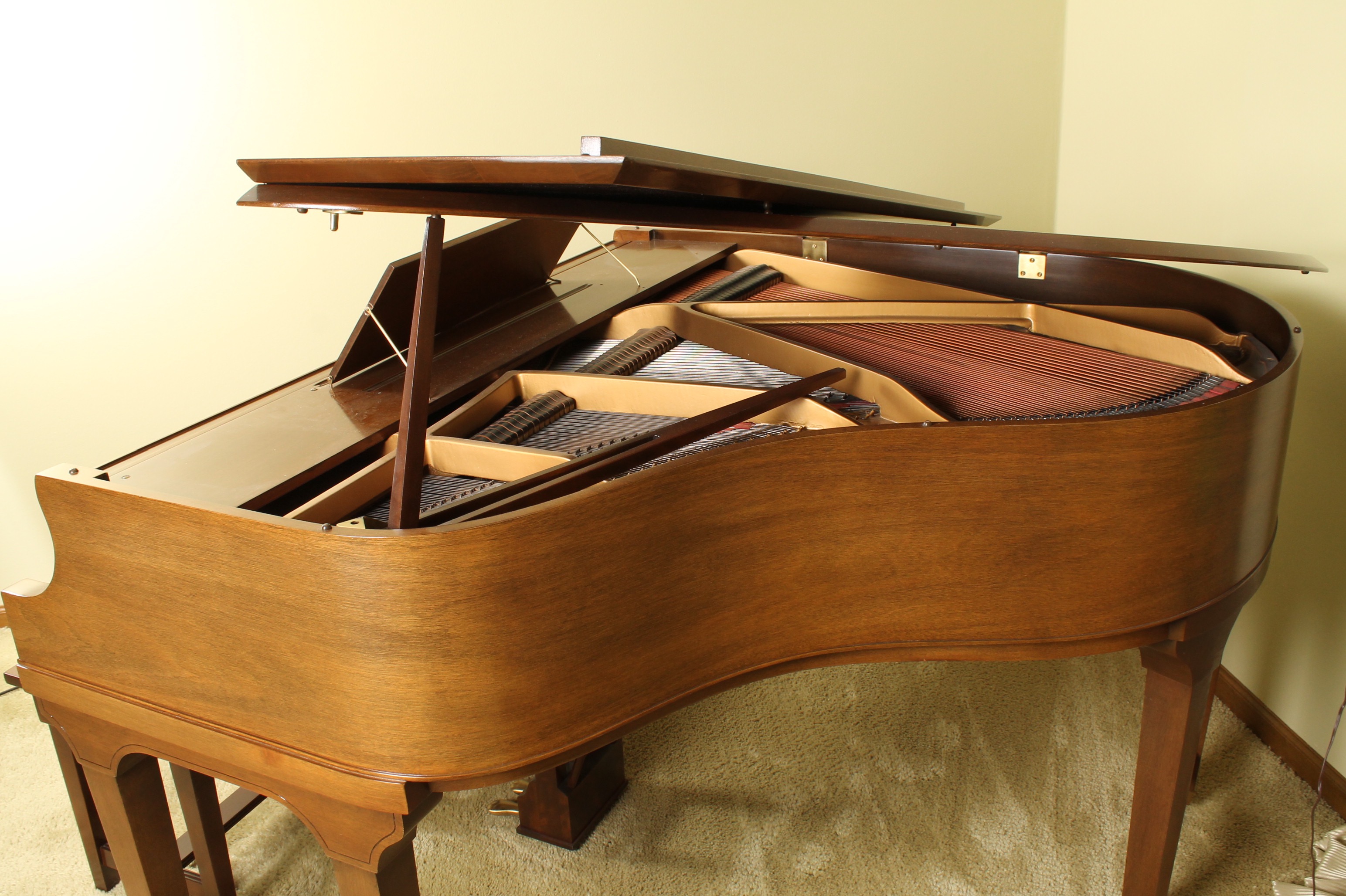Vintage Wurlitzer Baby Grand Piano