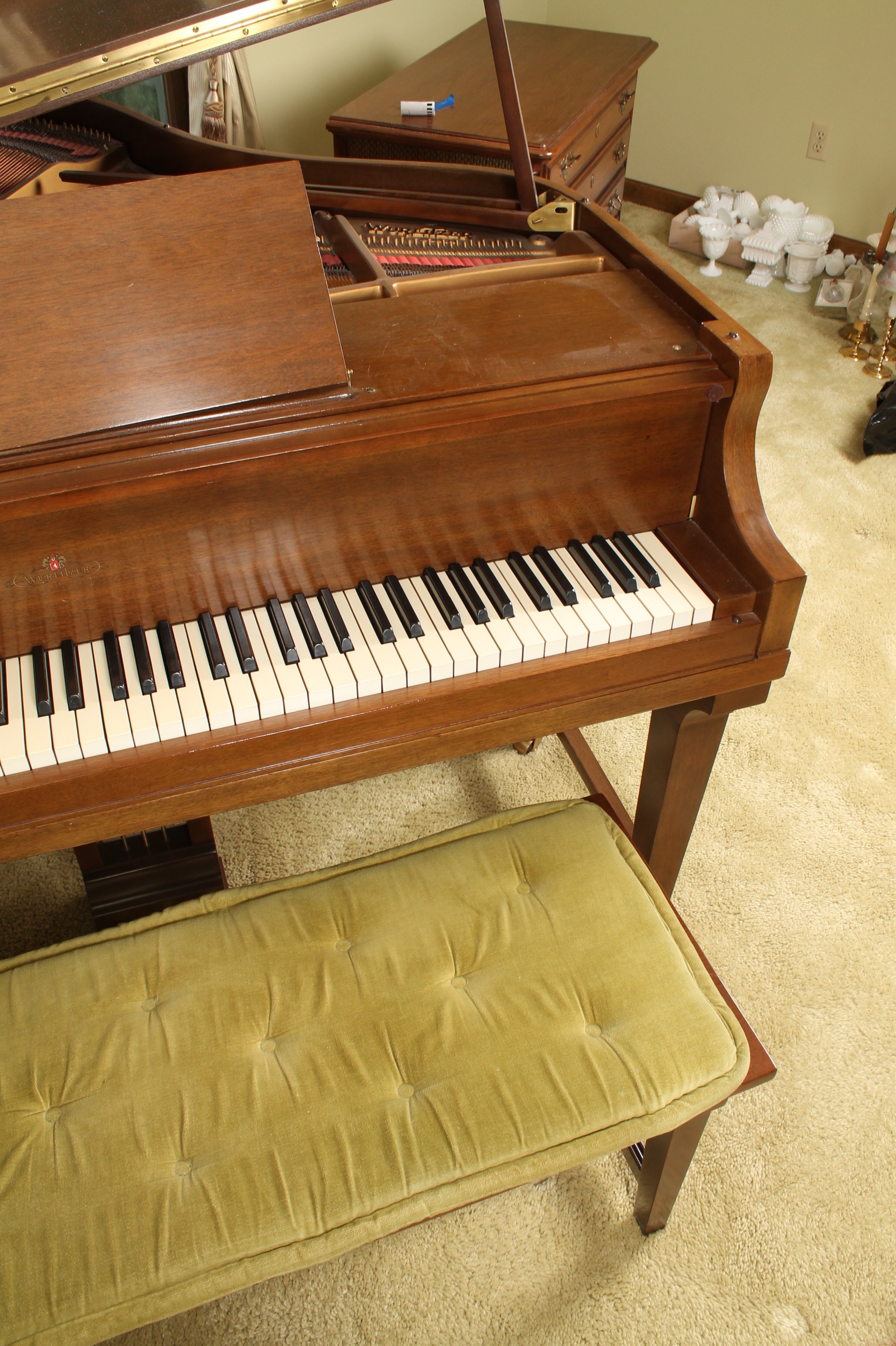Vintage Wurlitzer Baby Grand Piano