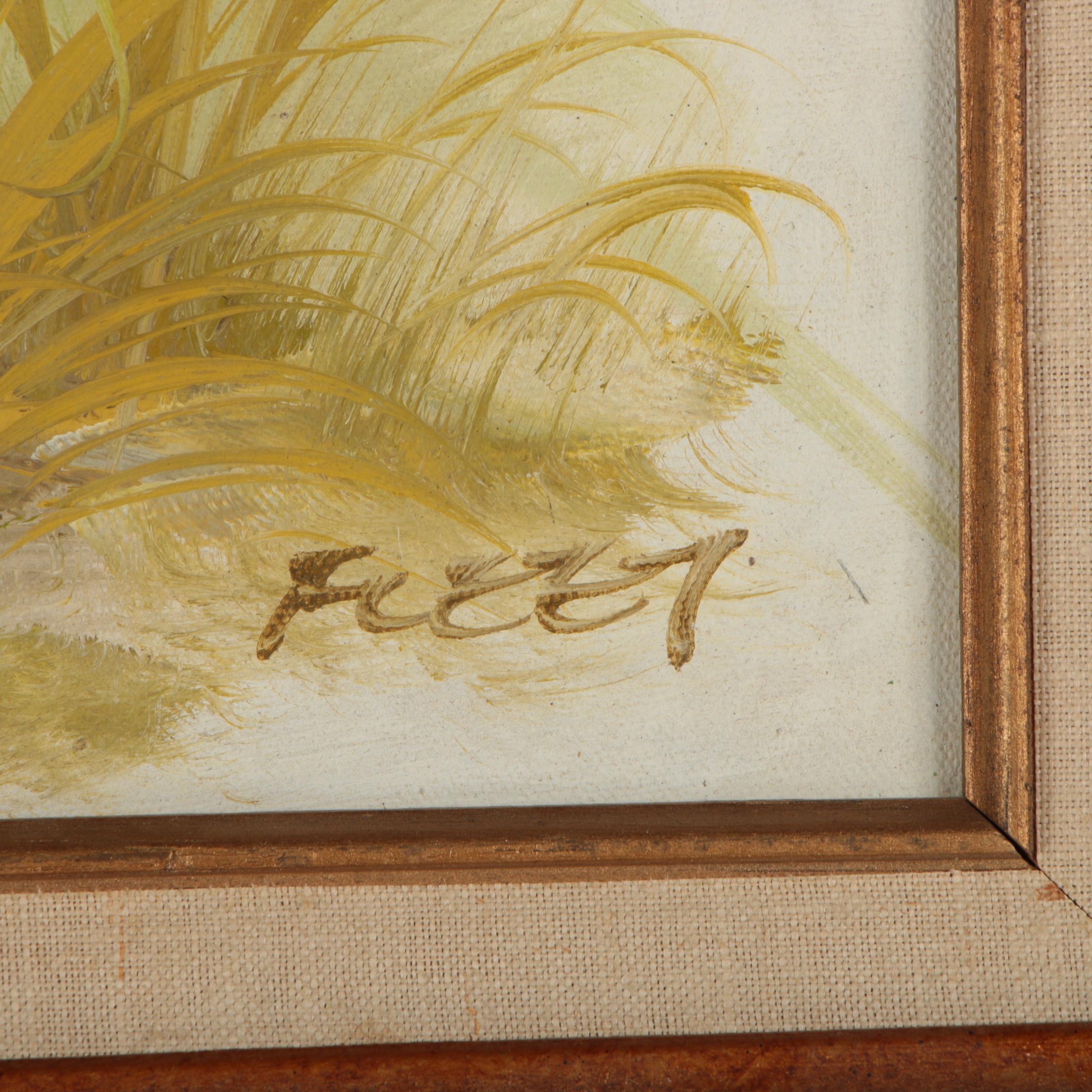 Fleet Oil Painting of Flowers