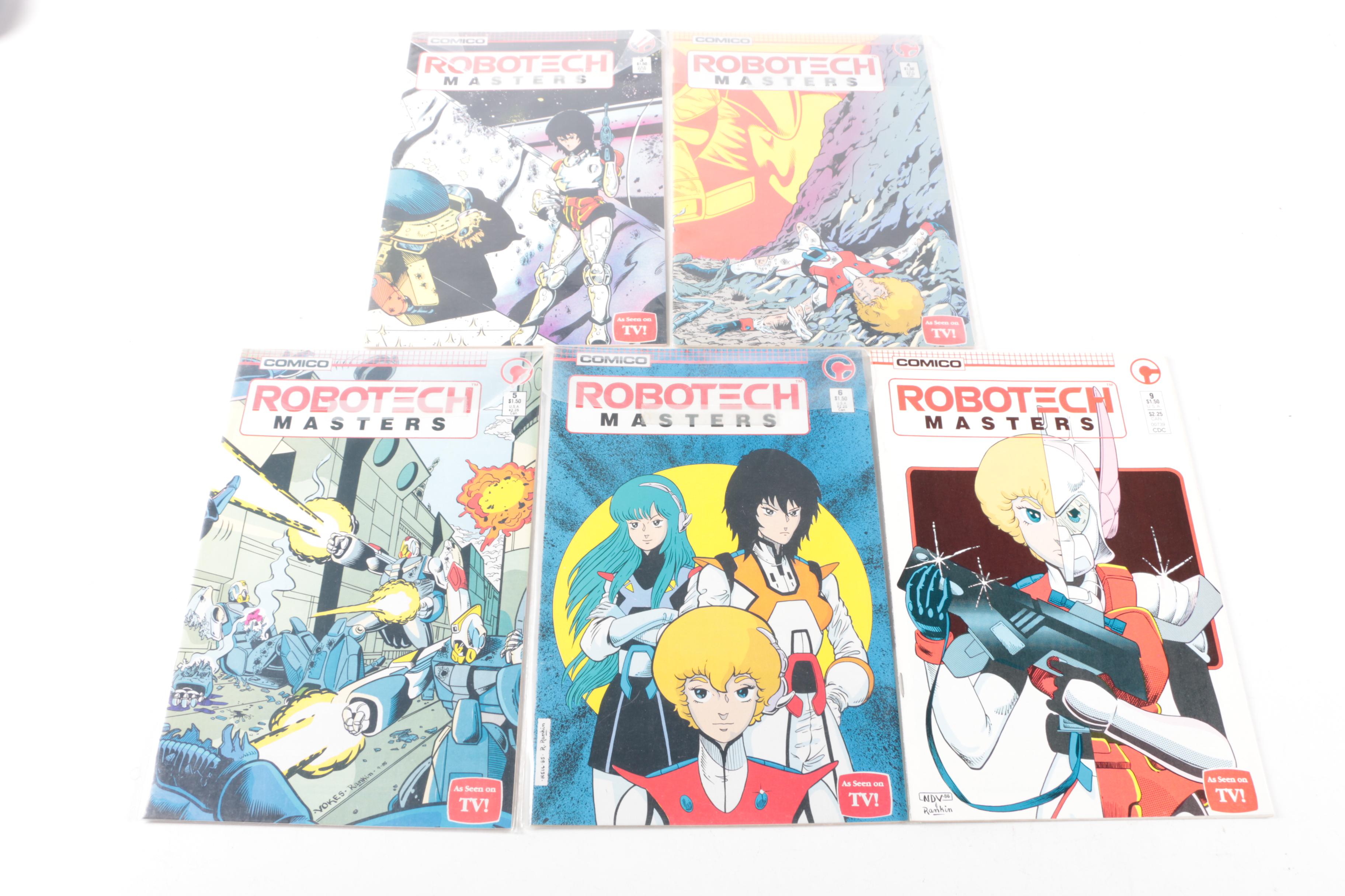 "Robotech" Comic Books Including "The Macross Saga"